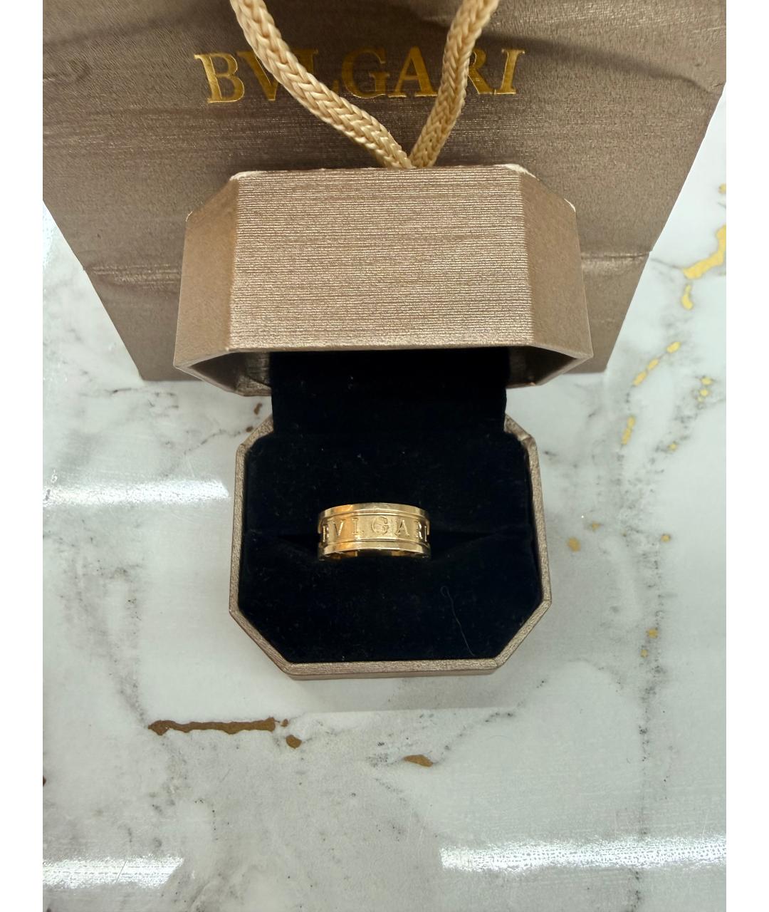 BVLGARI Желтое кольцо из желтого золота, фото 5