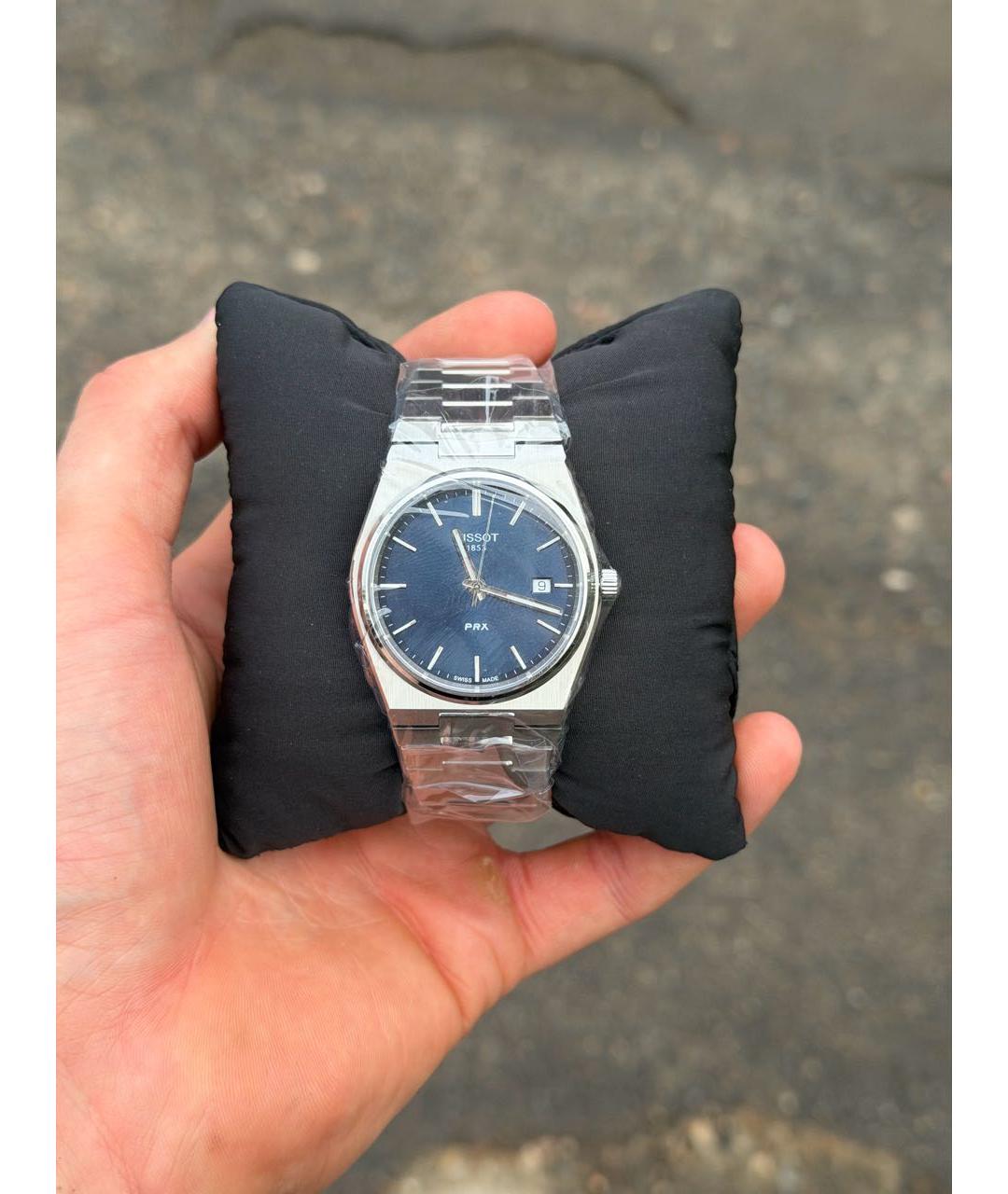 TISSOT Синие стальные часы, фото 5