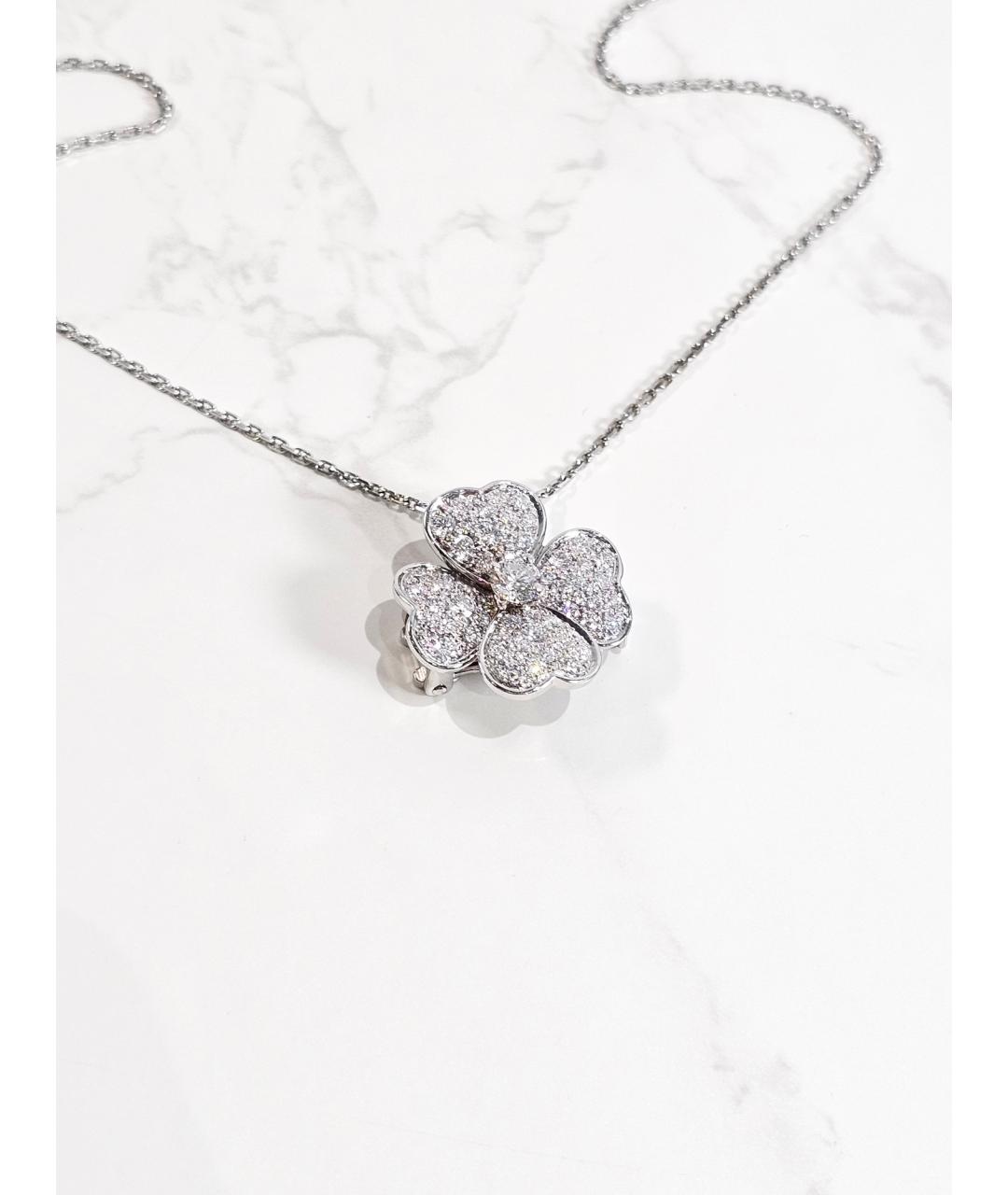 VAN CLEEF & ARPELS Серебряная подвеска из белого золота, фото 3