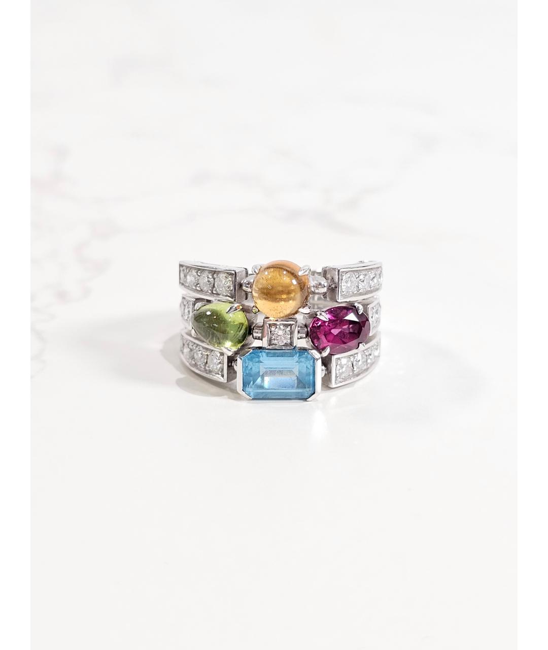 BVLGARI Серебряное кольцо из белого золота, фото 4