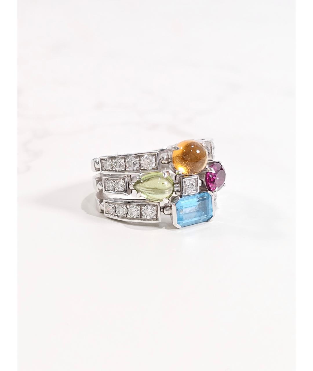 BVLGARI Серебряное кольцо из белого золота, фото 3