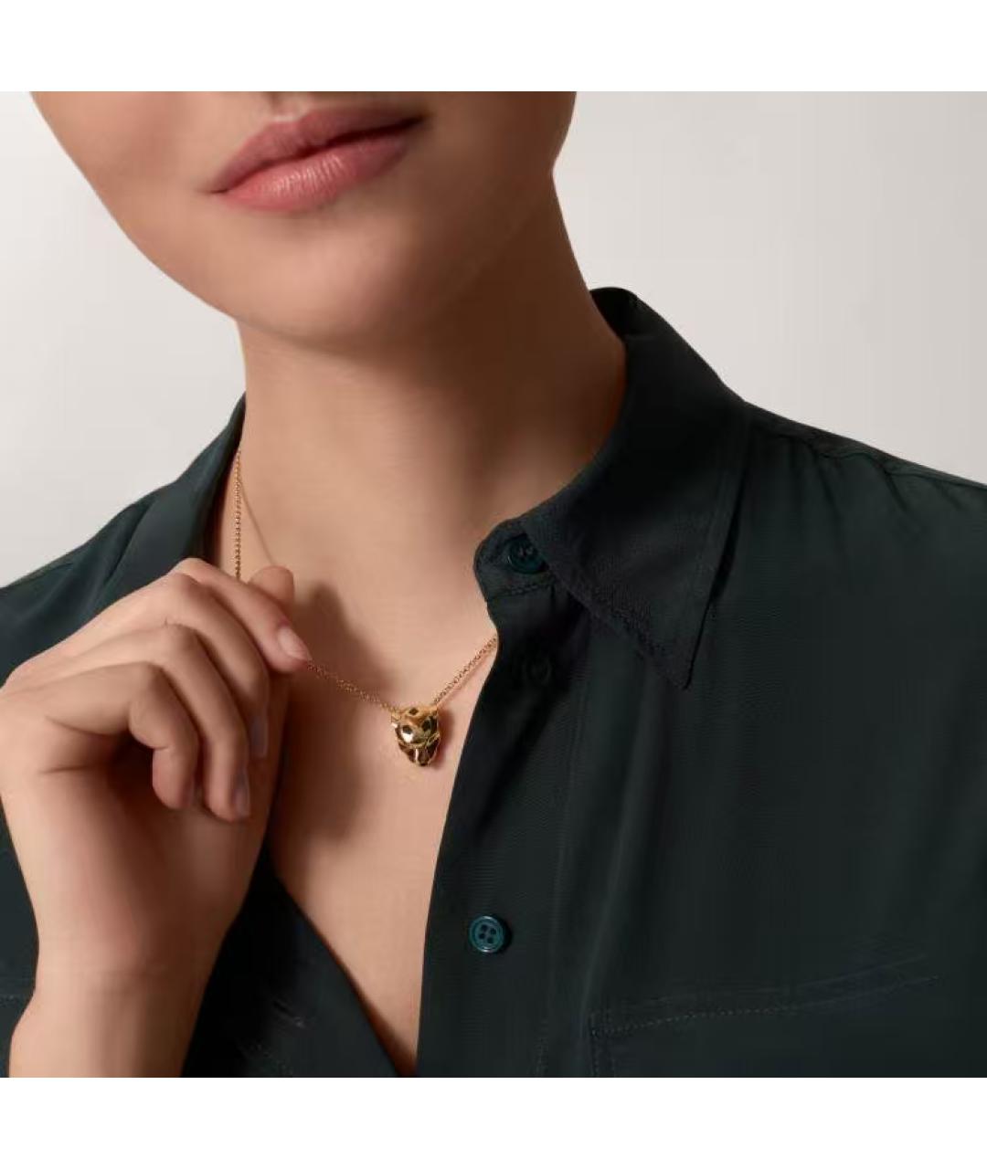 CARTIER Золотое колье из желтого золота, фото 4