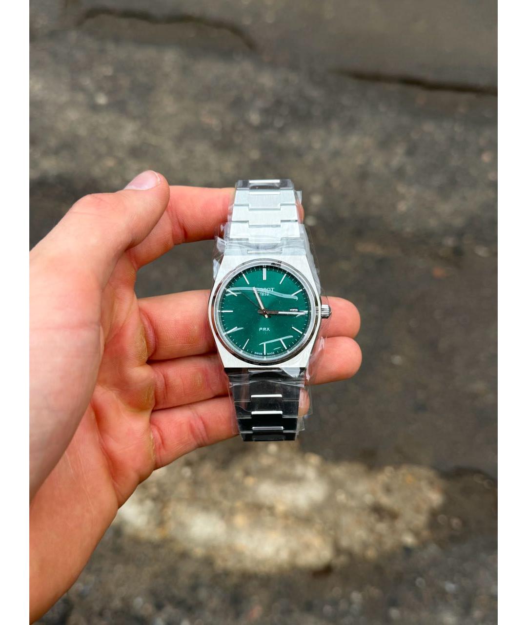 TISSOT Зеленые часы, фото 7