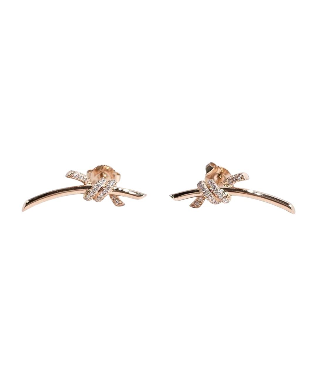 TIFFANY&CO Золотые серьги из розового золота, фото 1