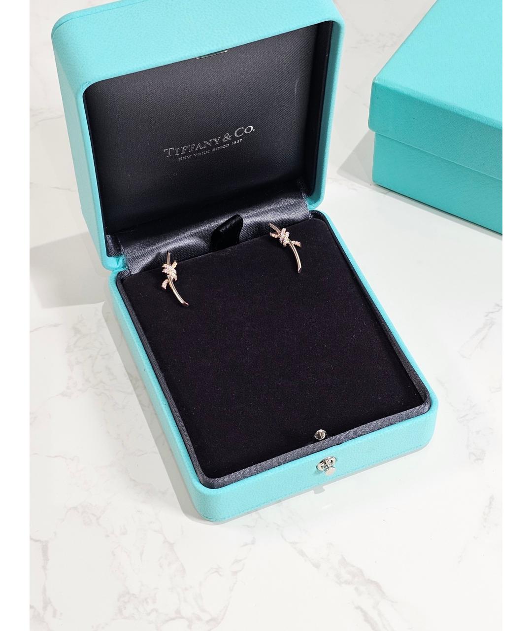 TIFFANY&CO Золотые серьги из розового золота, фото 2