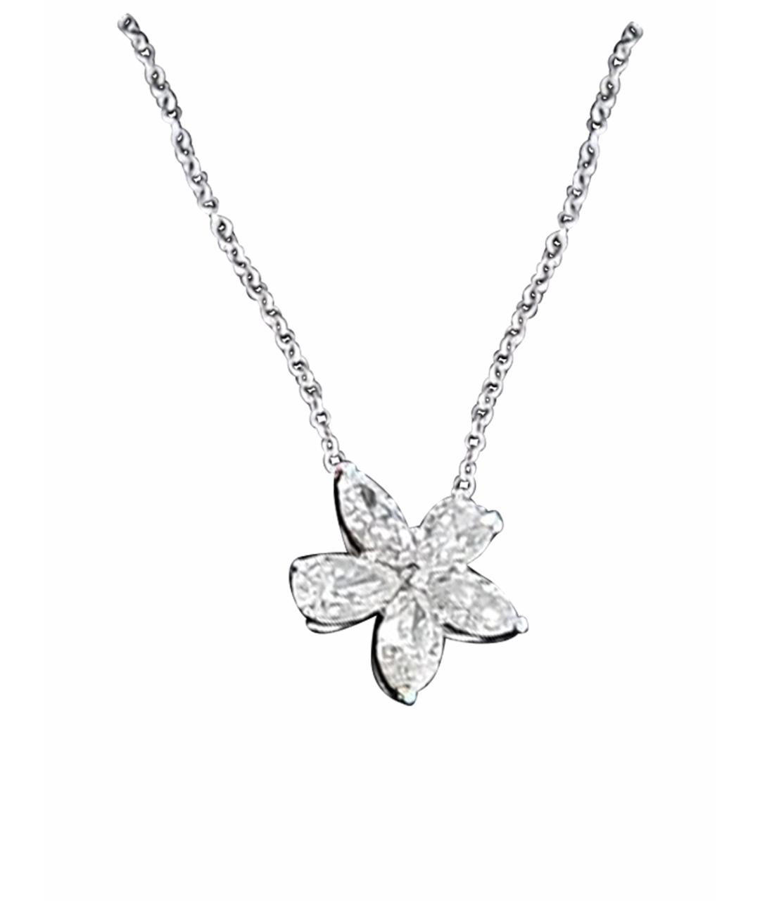 TIFFANY&CO Серебряное платиновое колье, фото 1
