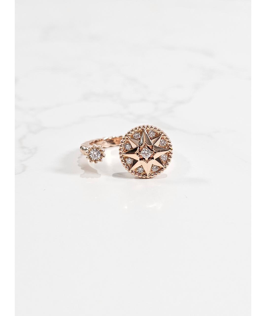 CHRISTIAN DIOR Золотое кольцо из розового золота, фото 2