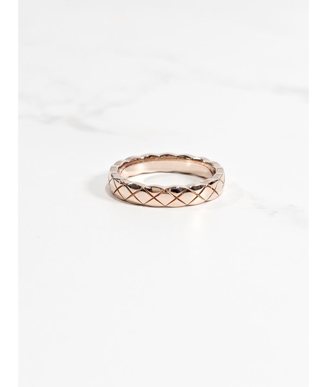 CHANEL Золотое кольцо из розового золота, фото 3