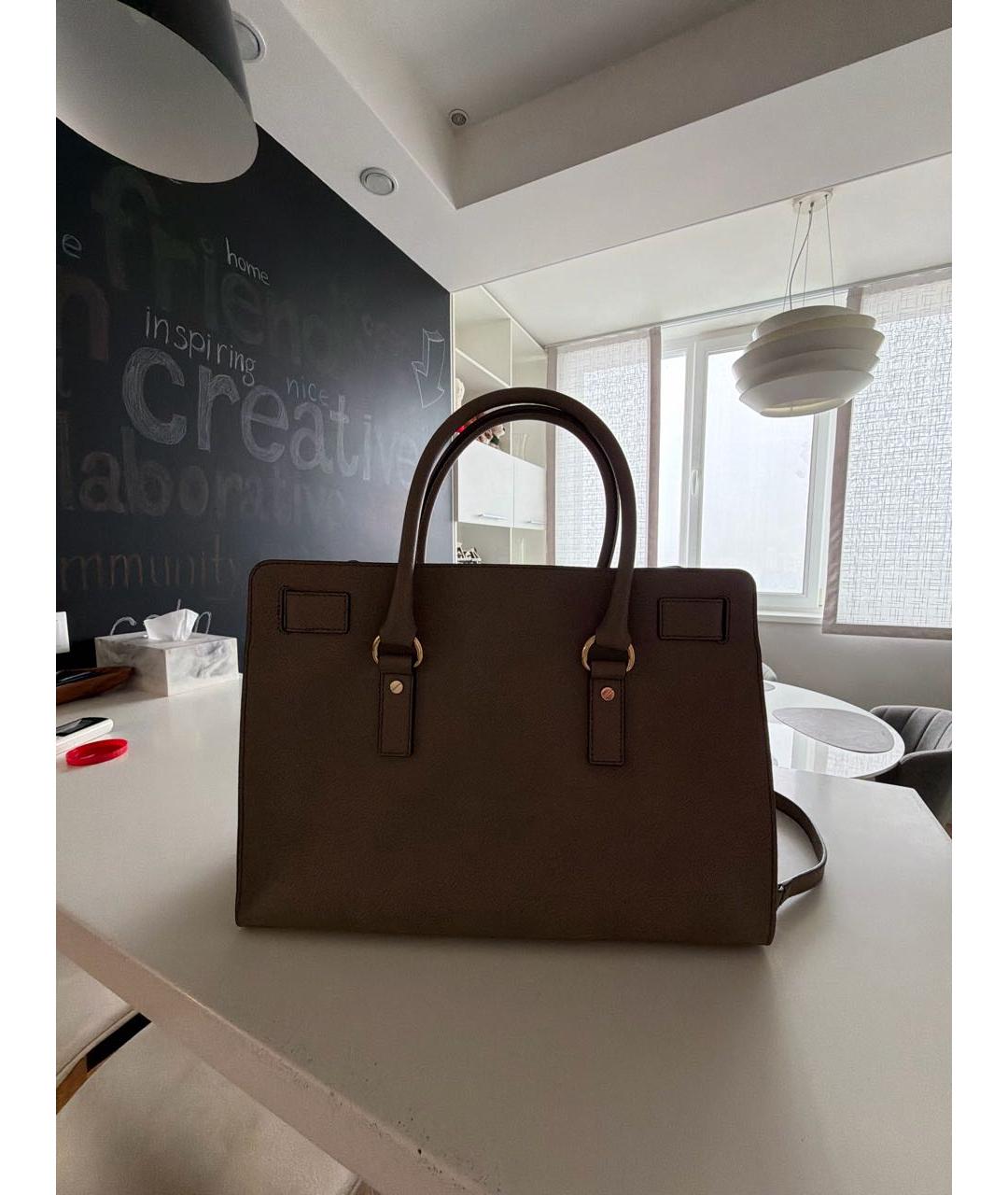 MICHAEL KORS Бежевая сумка через плечо, фото 3