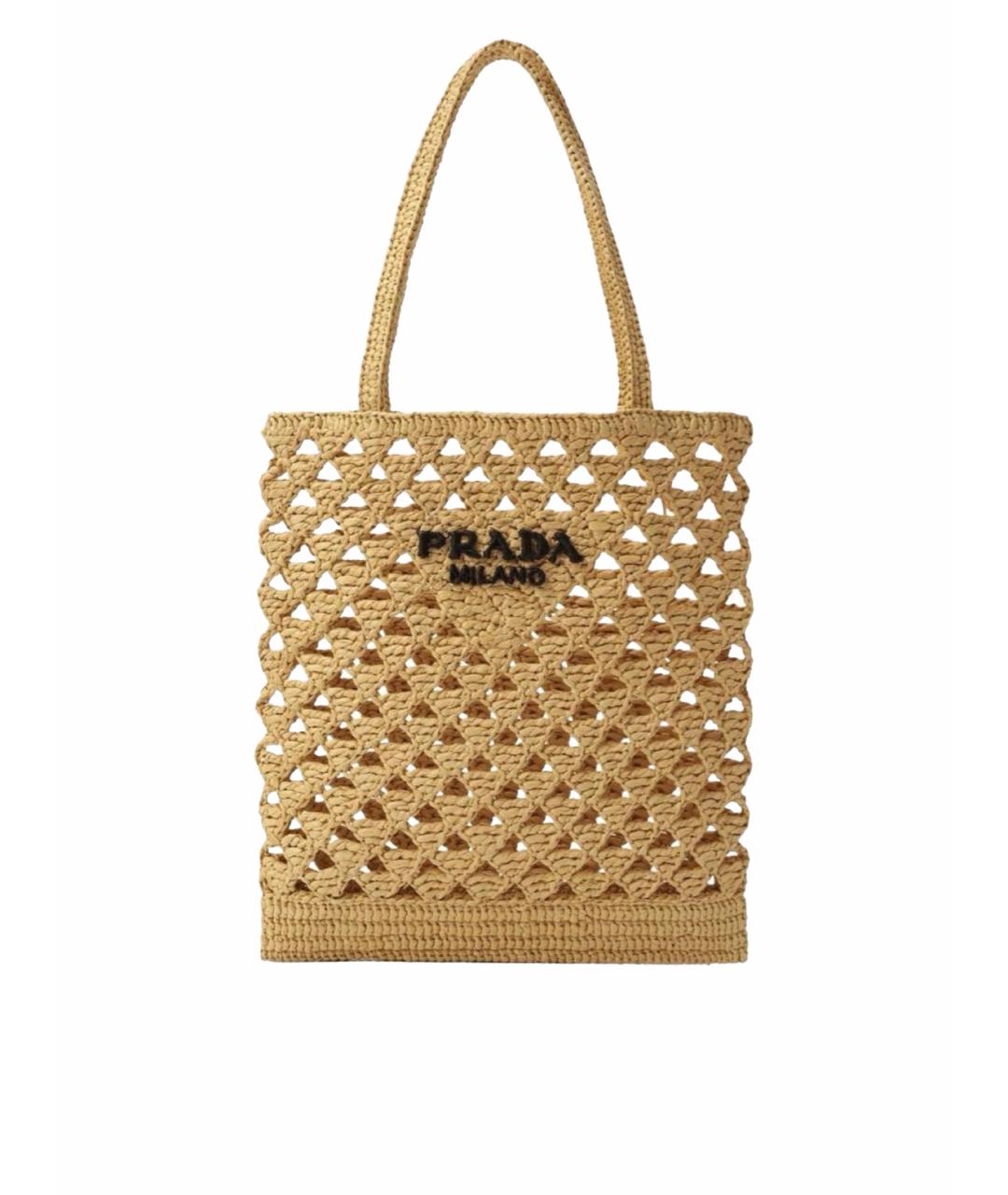 PRADA Бежевая сумка тоут, фото 1