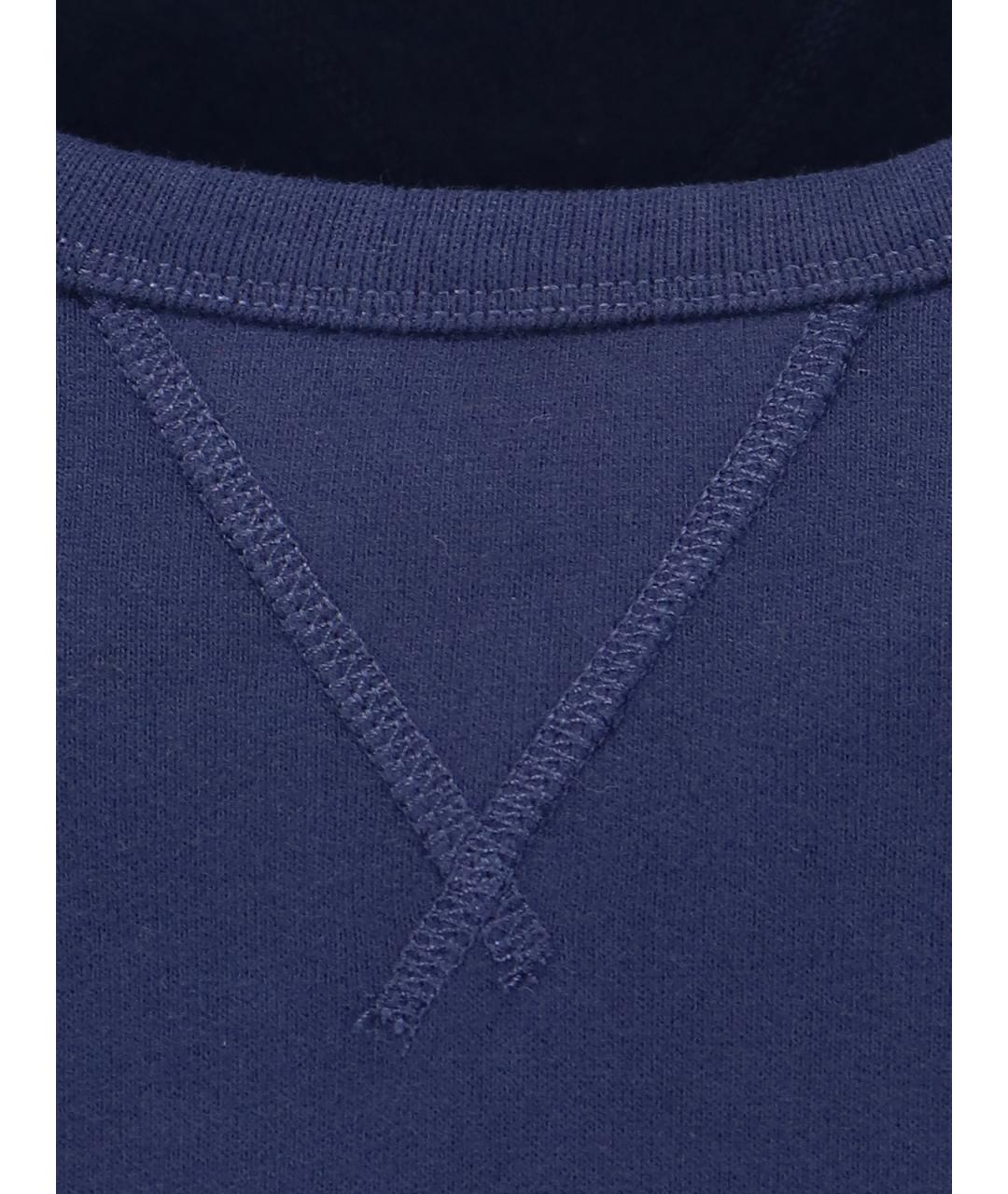 POLO RALPH LAUREN Синий хлопковый джемпер / свитер, фото 5