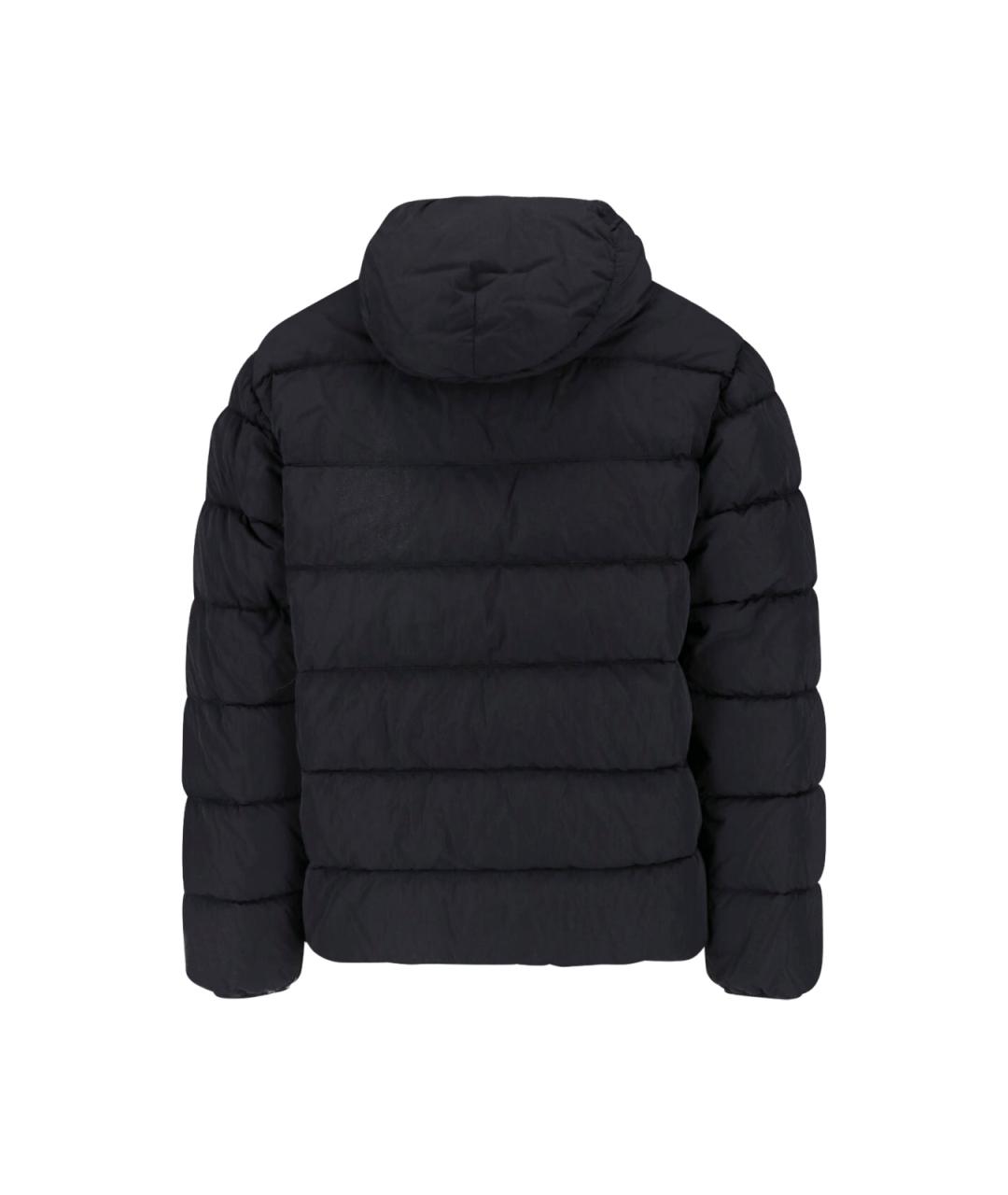 CP COMPANY Черный полиамидовый пуховик, фото 2