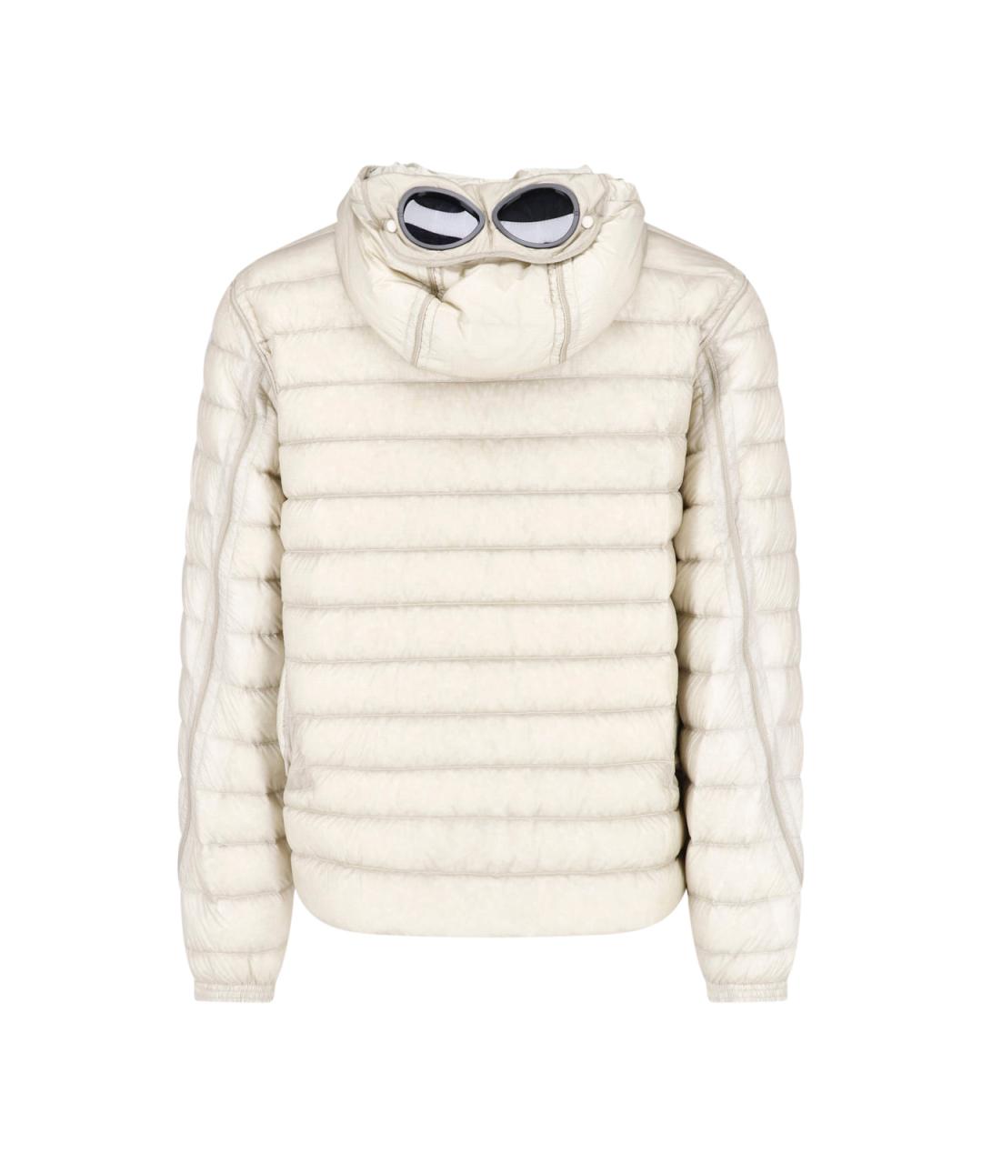CP COMPANY Бежевая полиамидовая куртка, фото 2