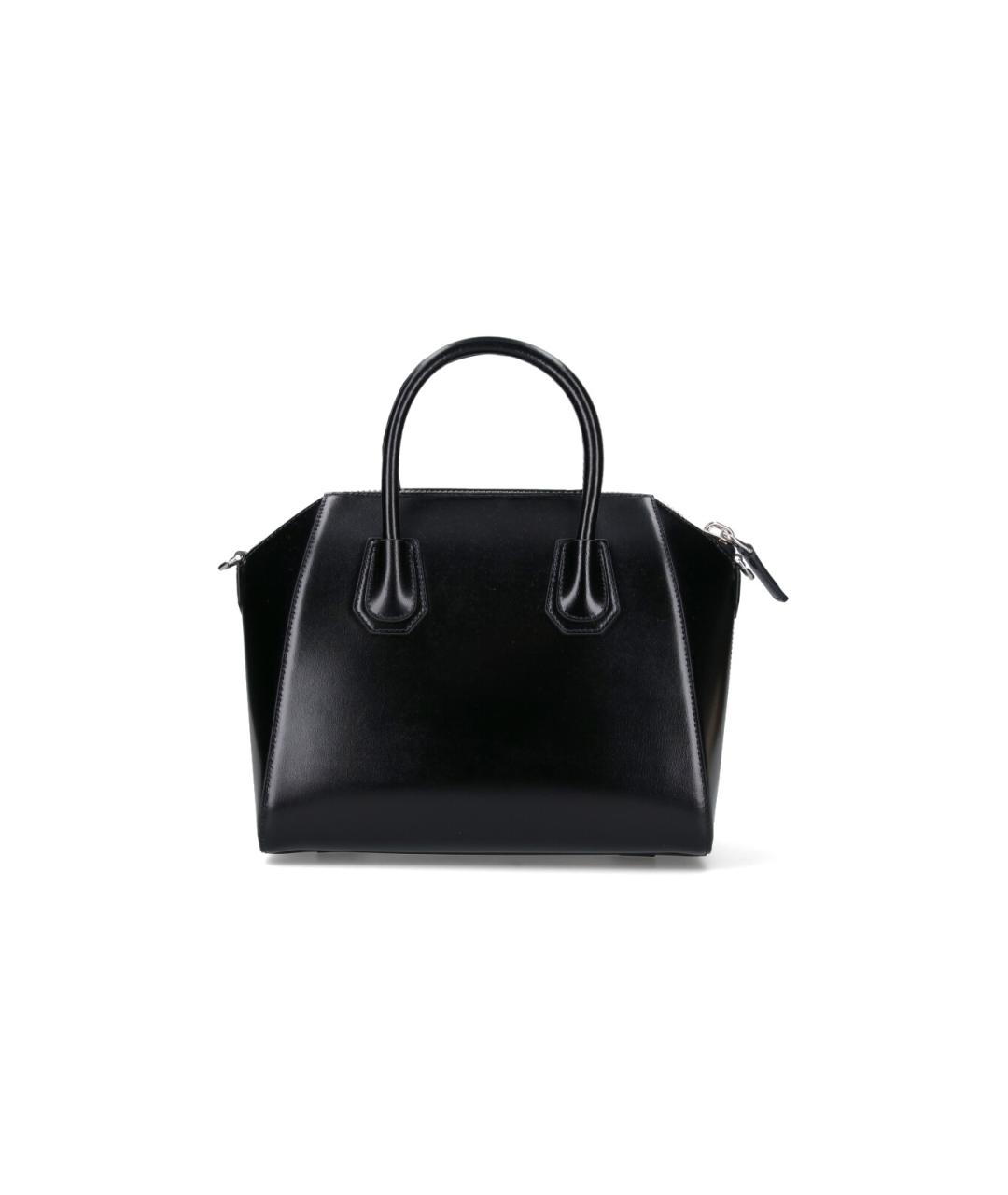 GIVENCHY Черная кожаная сумка тоут, фото 3