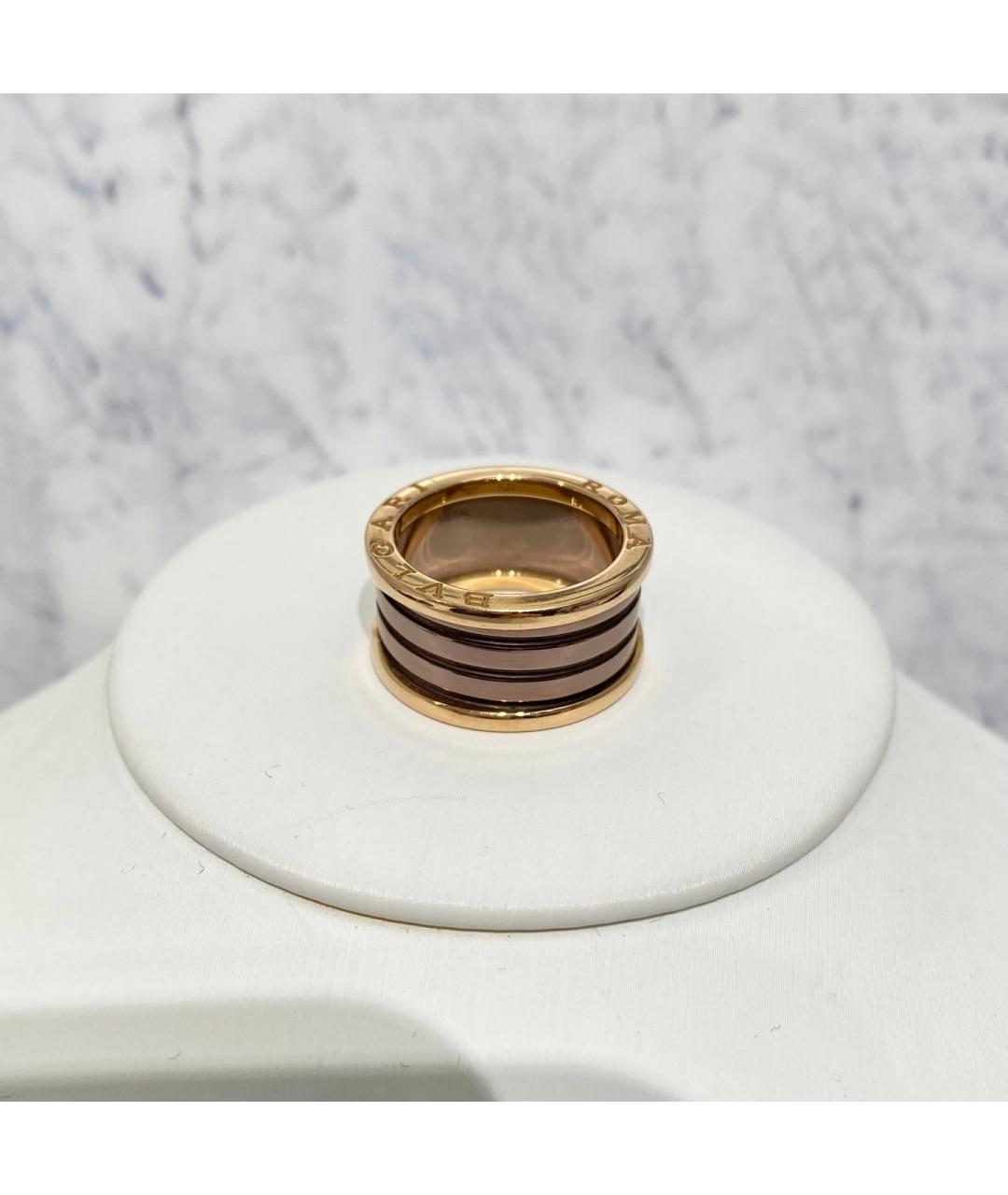 BVLGARI Золотое кольцо из розового золота, фото 7