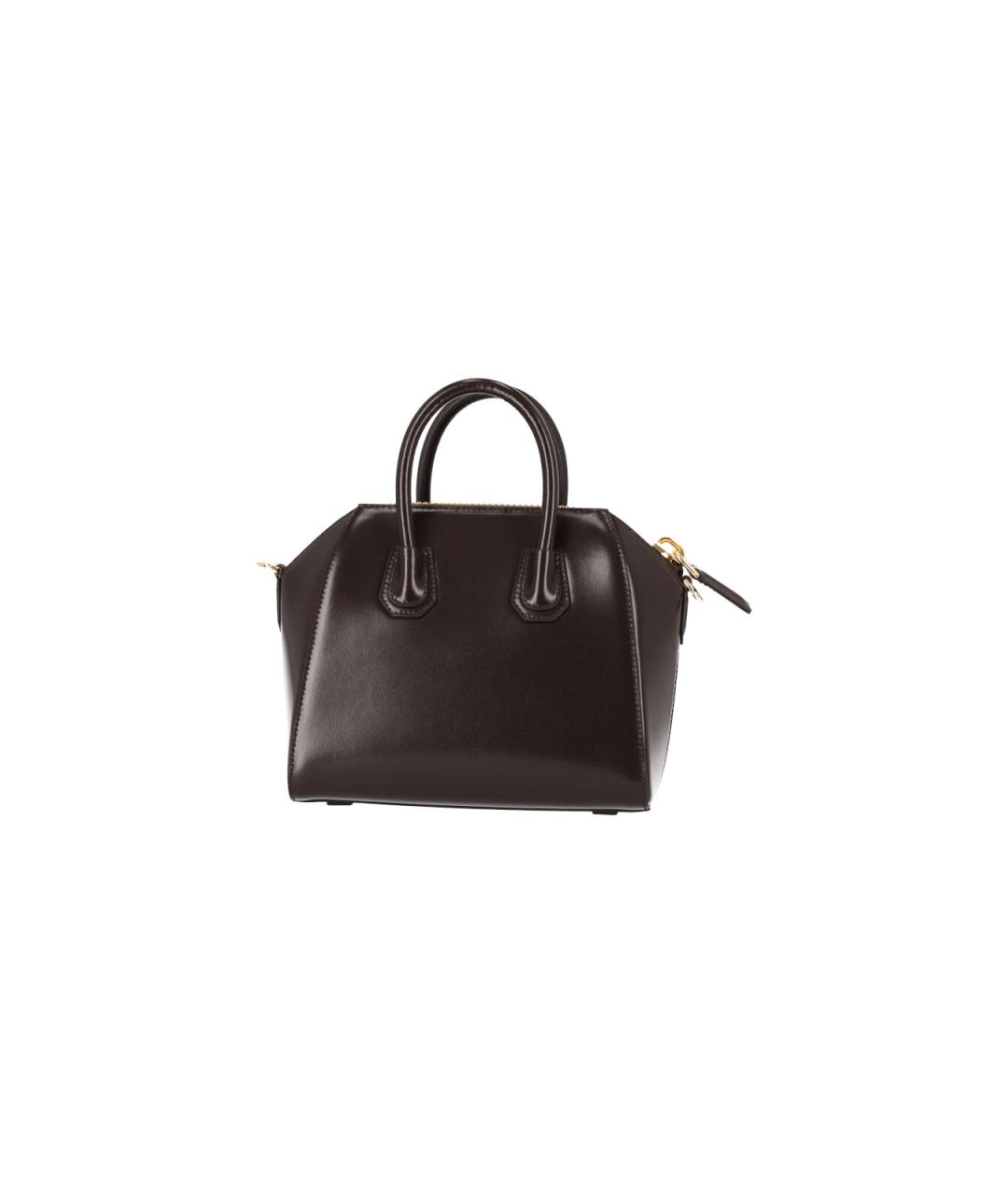 GIVENCHY Коричневая кожаная сумка тоут, фото 3