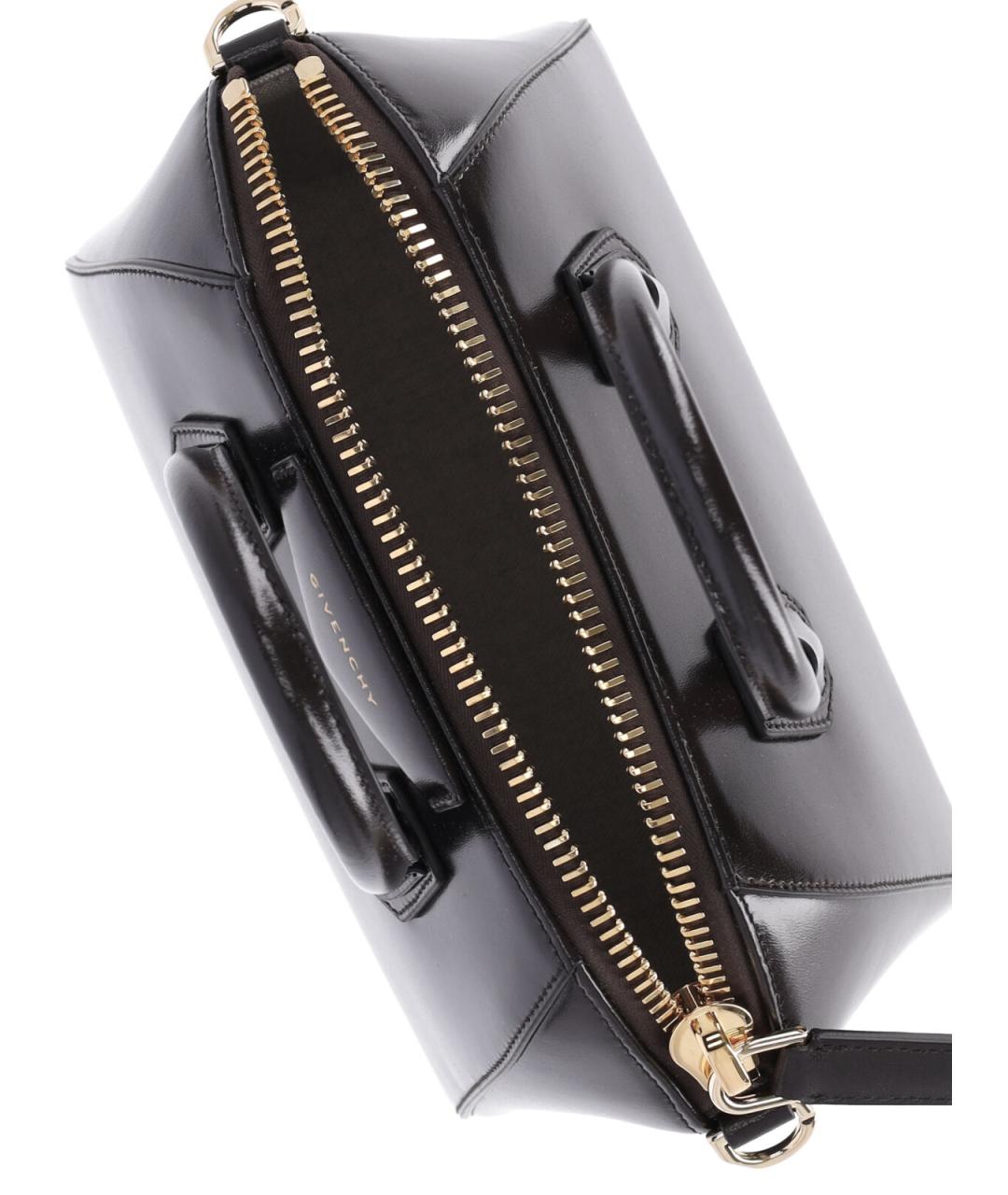 GIVENCHY Коричневая кожаная сумка тоут, фото 4
