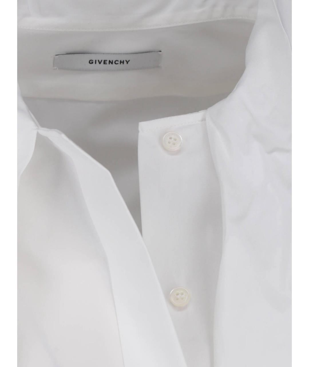 GIVENCHY Белая хлопковая рубашка, фото 4