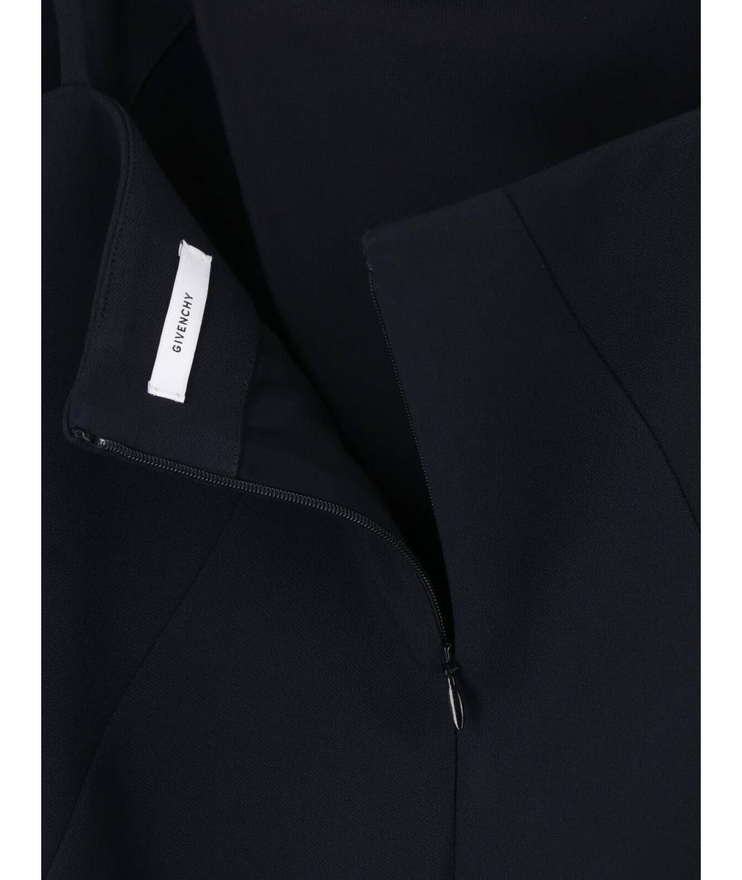 GIVENCHY Черное вискозное платье, фото 5