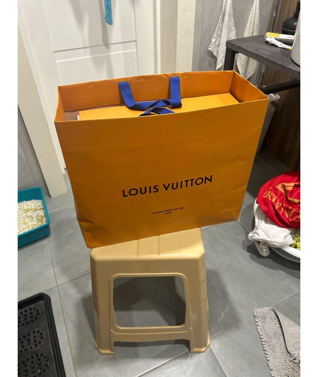 LOUIS VUITTON Белые низкие кроссовки / кеды, фото 7