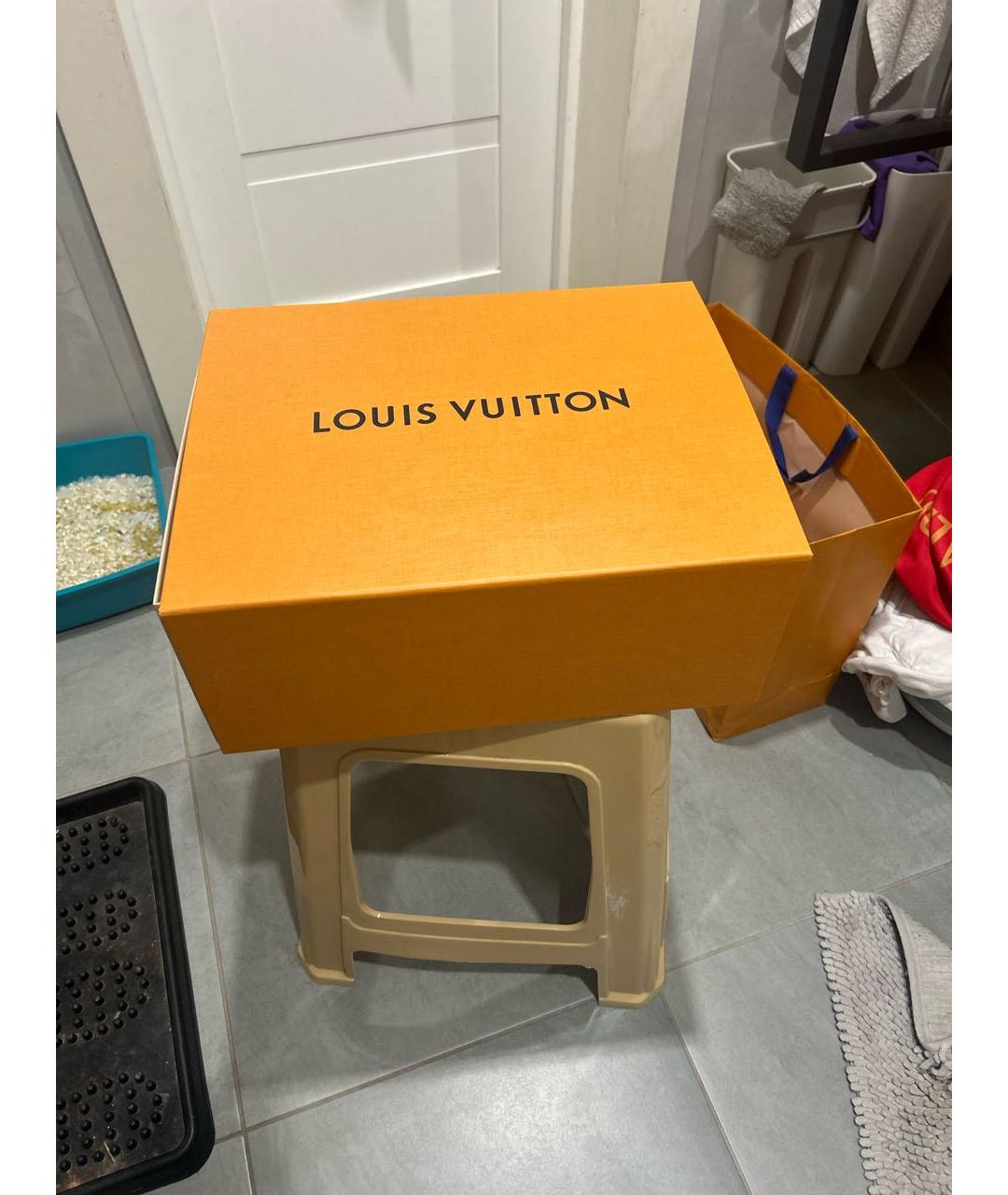 LOUIS VUITTON Белые низкие кроссовки / кеды, фото 6