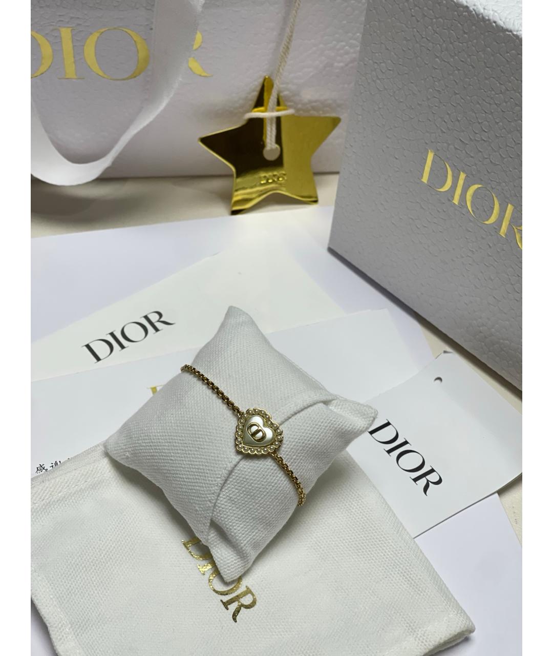 CHRISTIAN DIOR Золотой браслет, фото 2