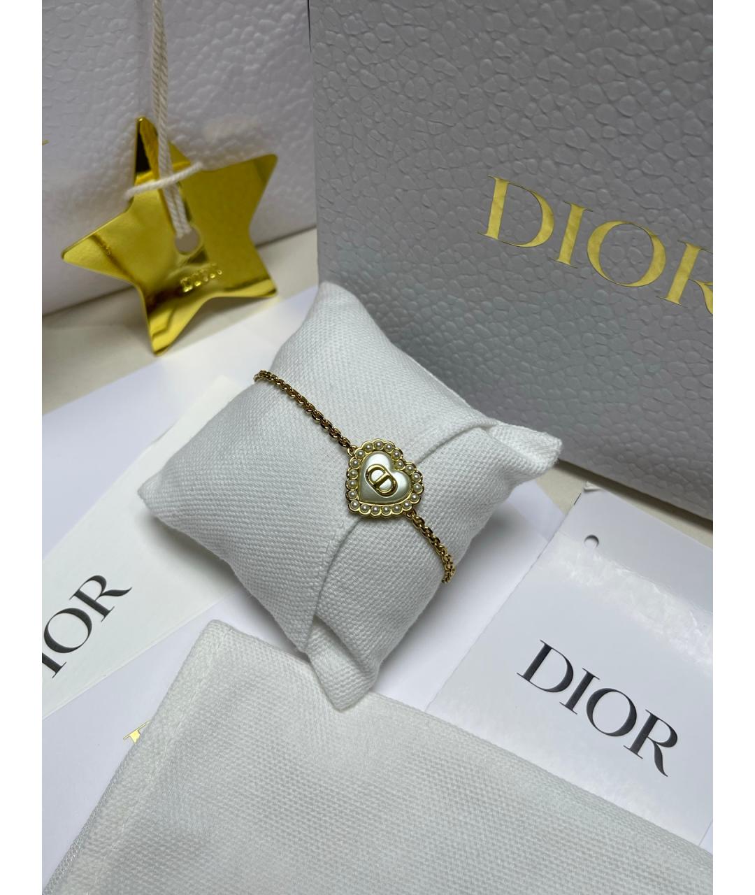 CHRISTIAN DIOR Золотой браслет, фото 3