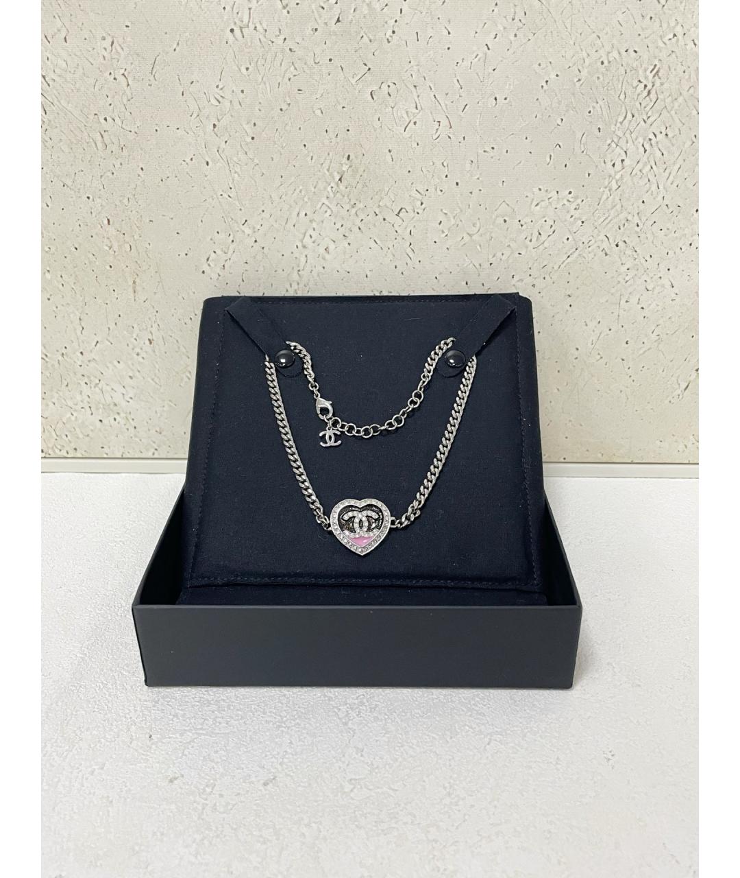 CHANEL Серебряное колье, фото 5