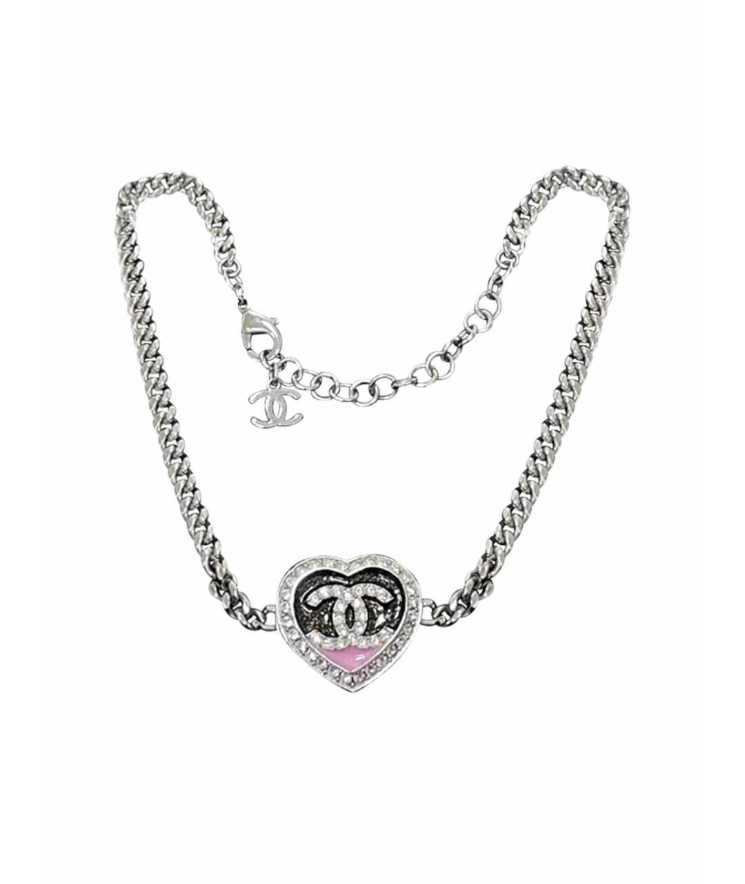 CHANEL Серебряное колье, фото 1