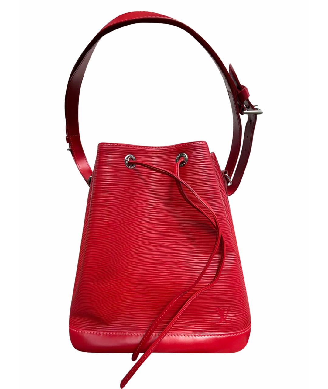 LOUIS VUITTON Красная сумка тоут, фото 1