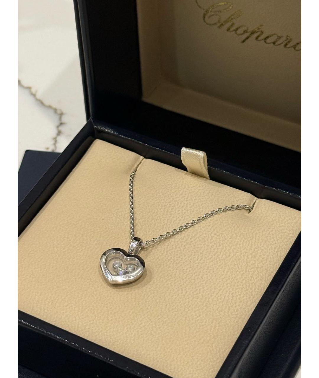 CHOPARD Серебряное колье из белого золота, фото 2