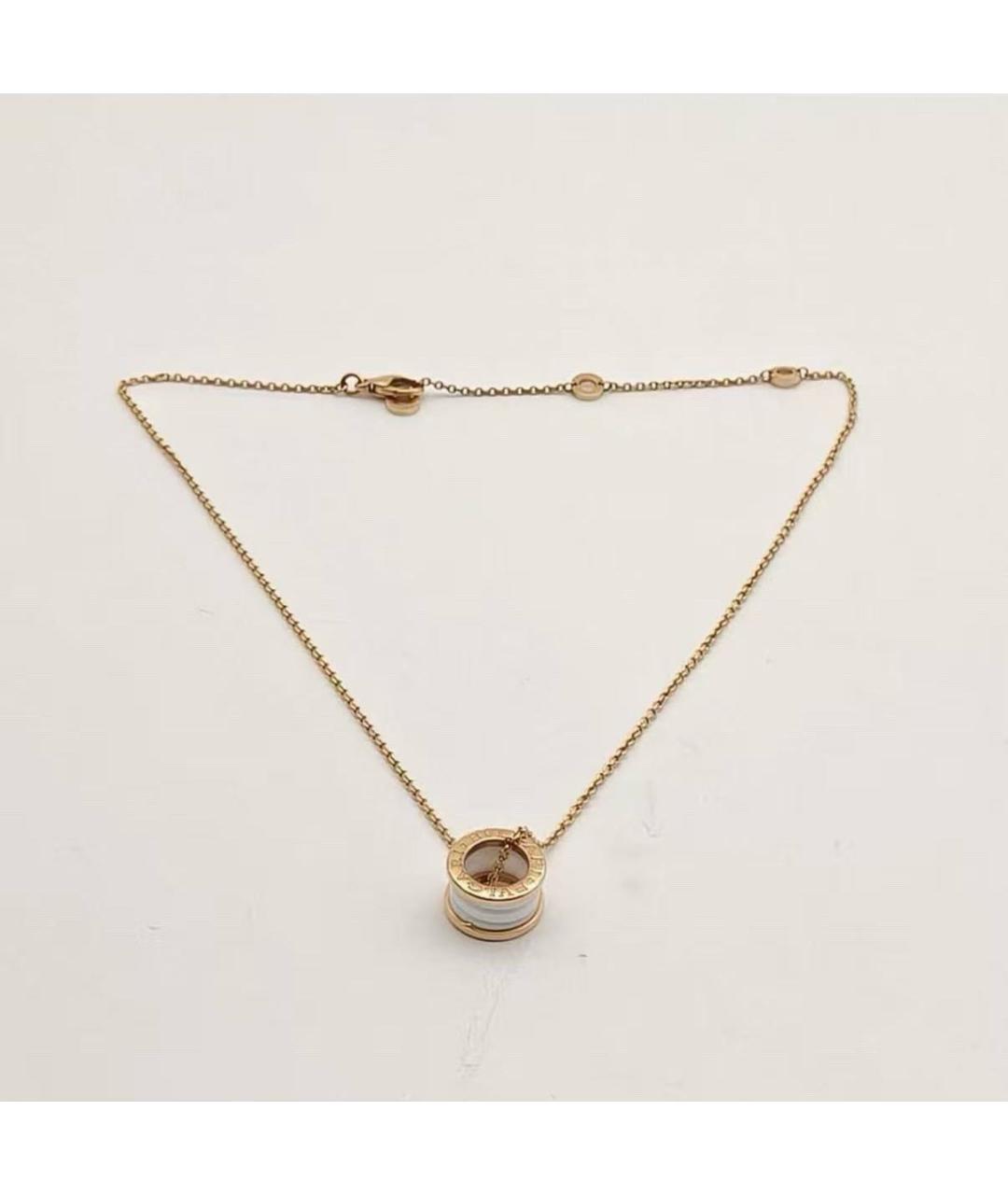 BVLGARI Золотое колье из розового золота, фото 2