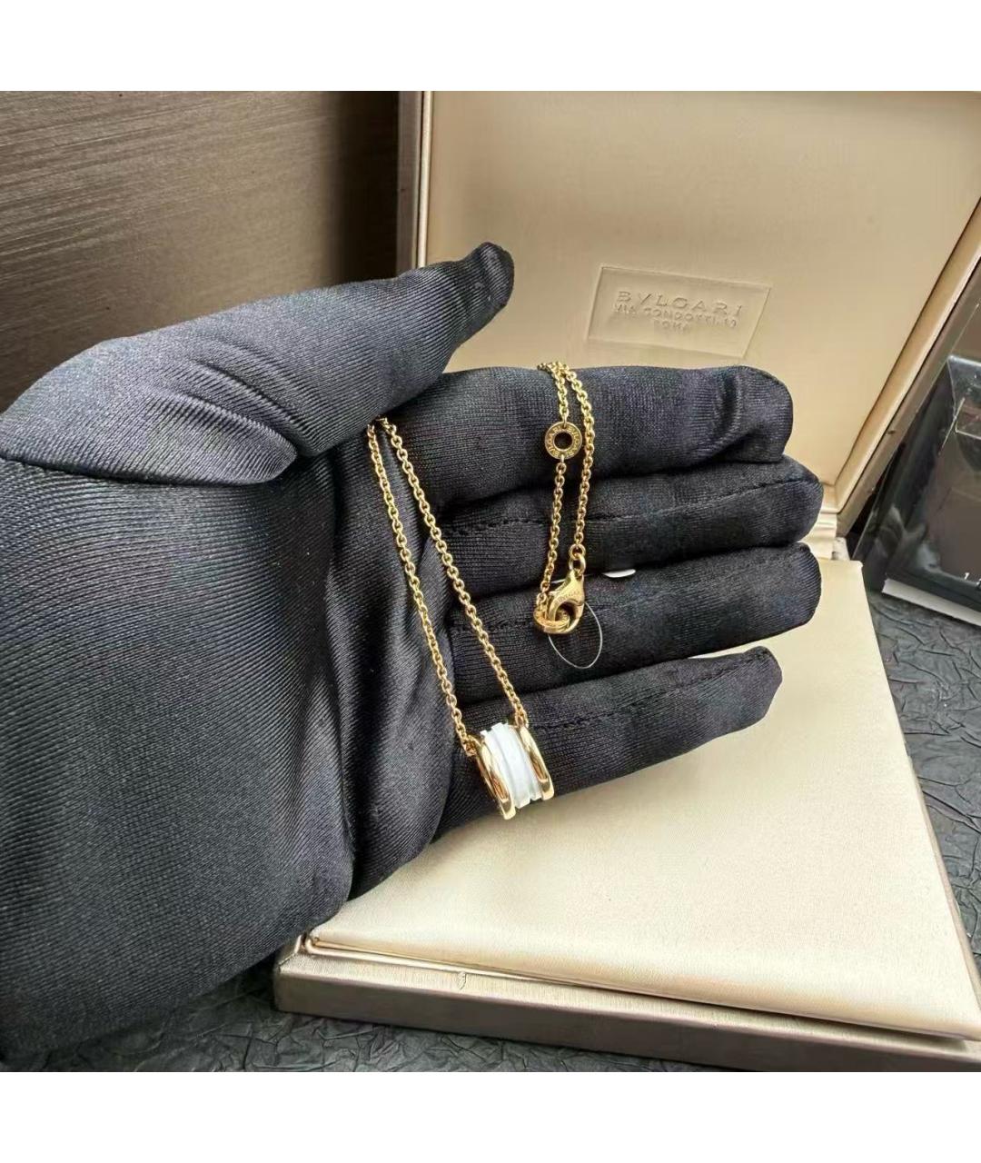 BVLGARI Золотое колье из розового золота, фото 6