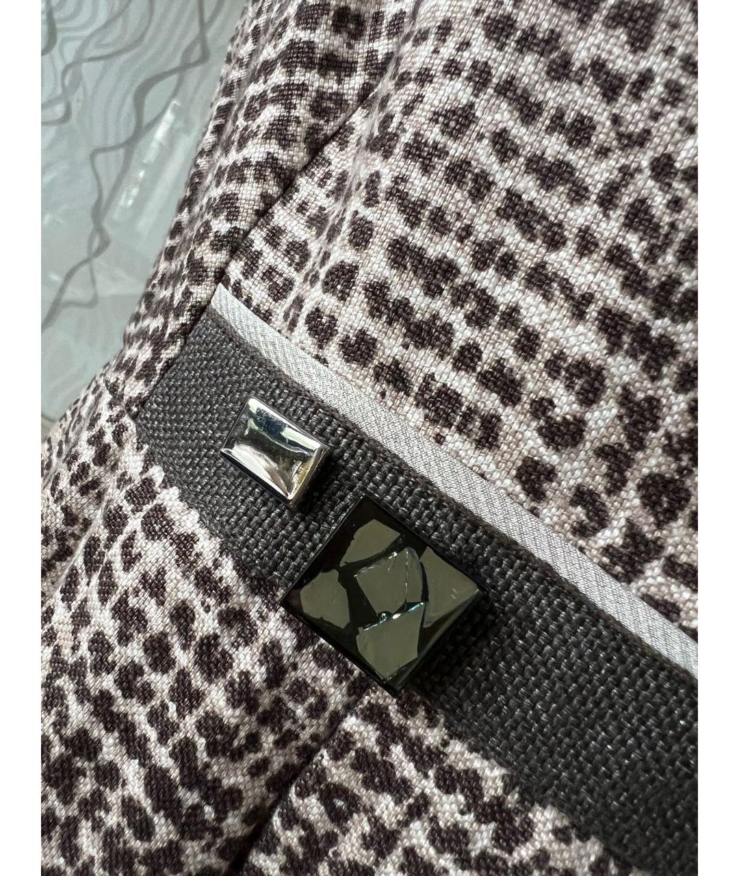 'S MAX MARA Бежевое льняное повседневное платье, фото 4