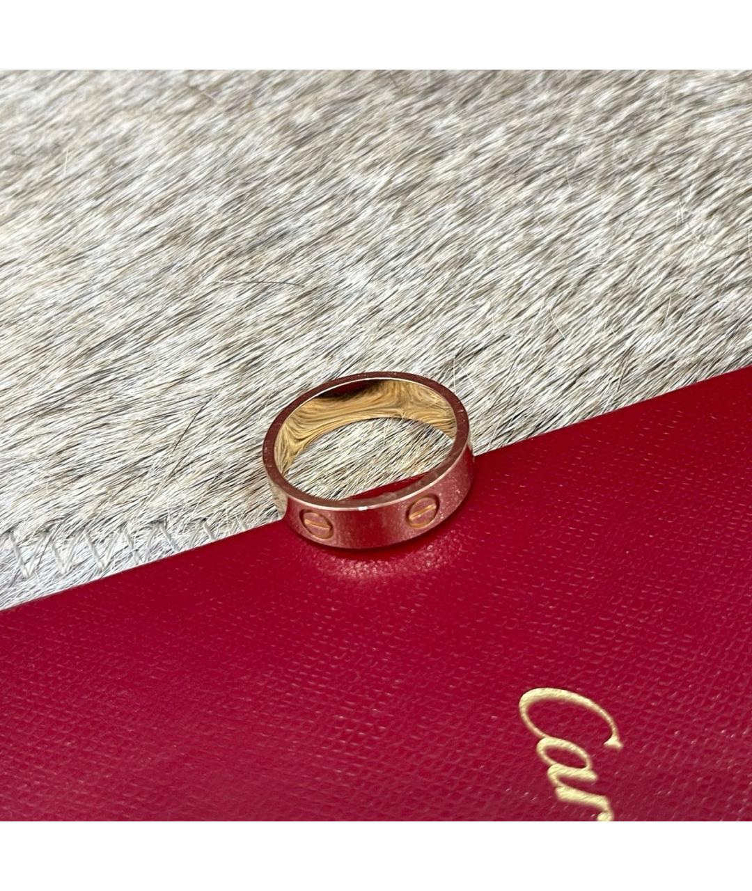 CARTIER Золотое кольцо из розового золота, фото 3