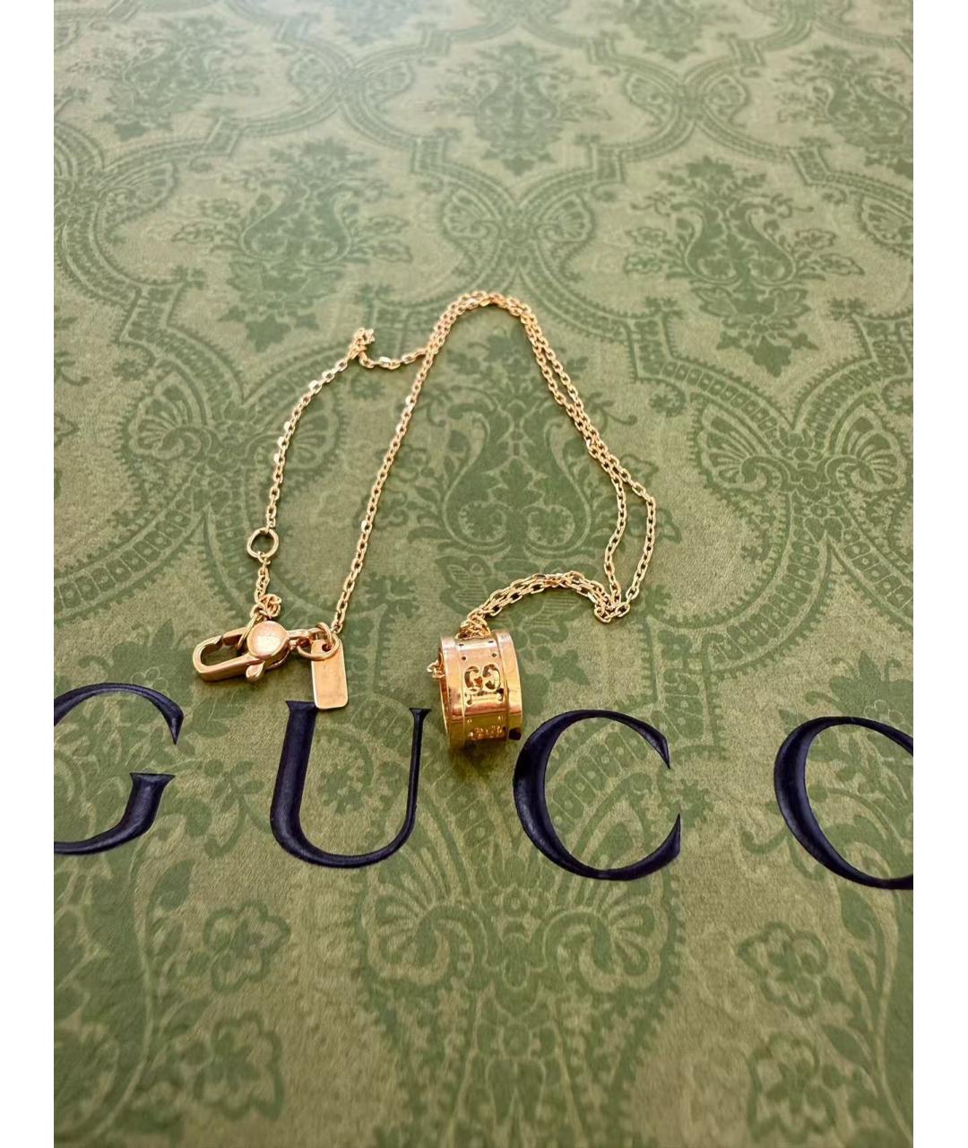 GUCCI Золотое колье, фото 2