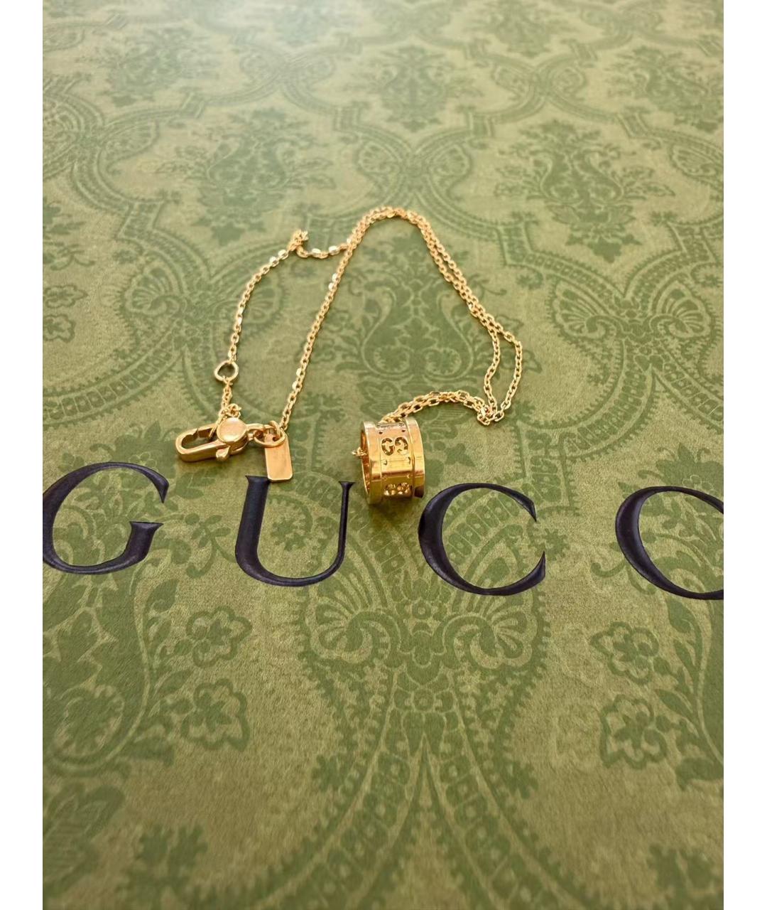 GUCCI Золотое колье, фото 3