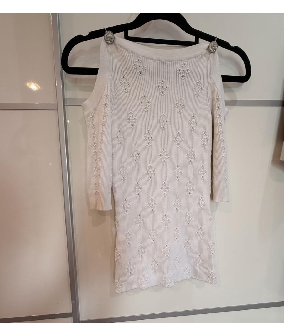 CHANEL Белая хлопковая футболка, фото 7