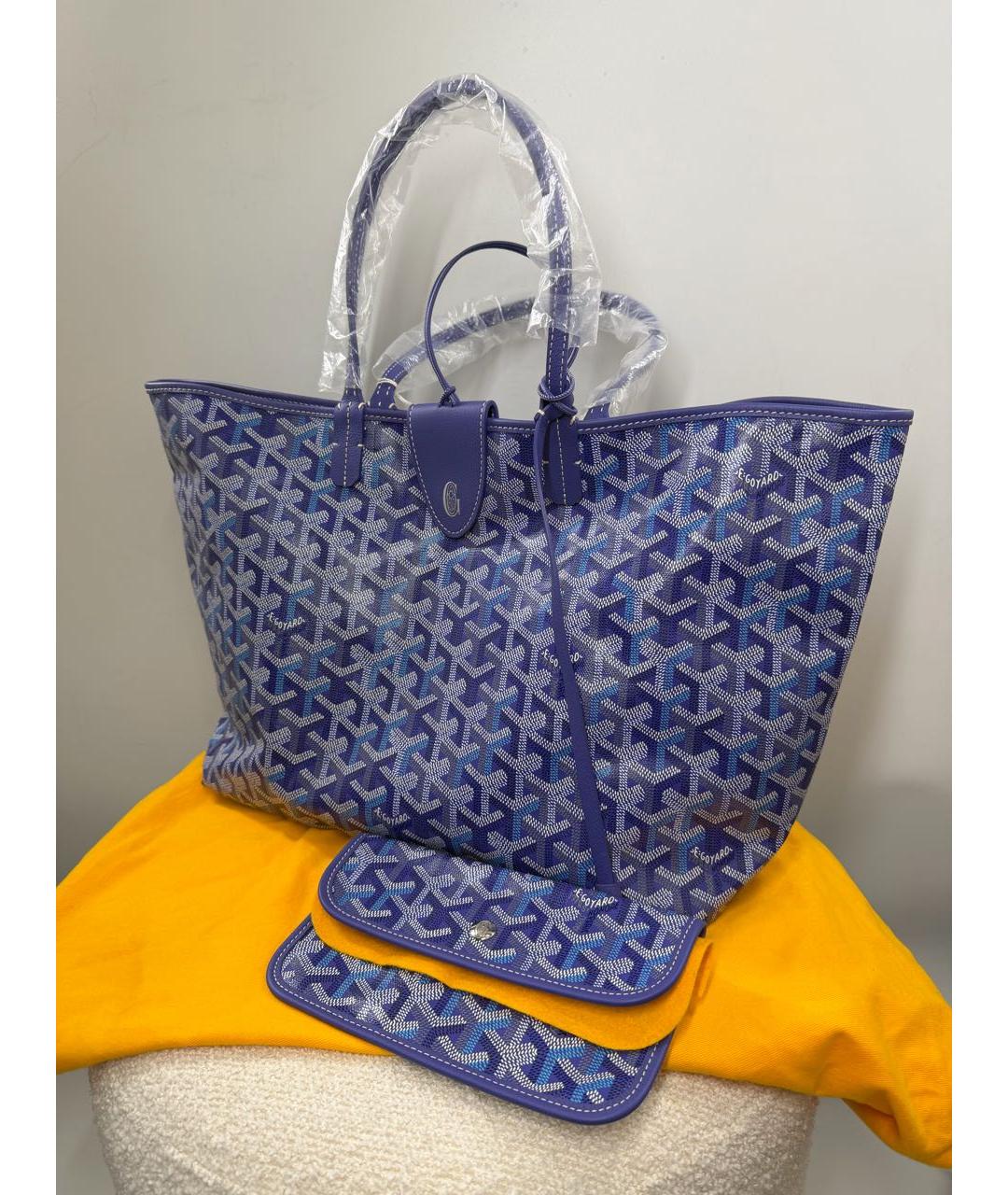 GOYARD Фиолетовая сумка тоут, фото 2