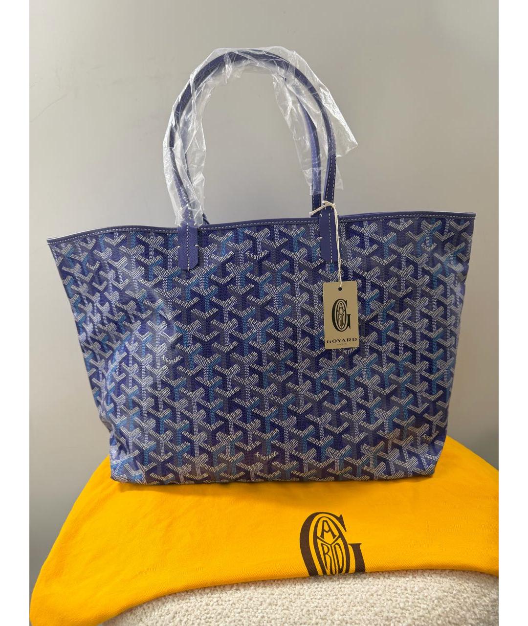 GOYARD Фиолетовая сумка тоут, фото 3
