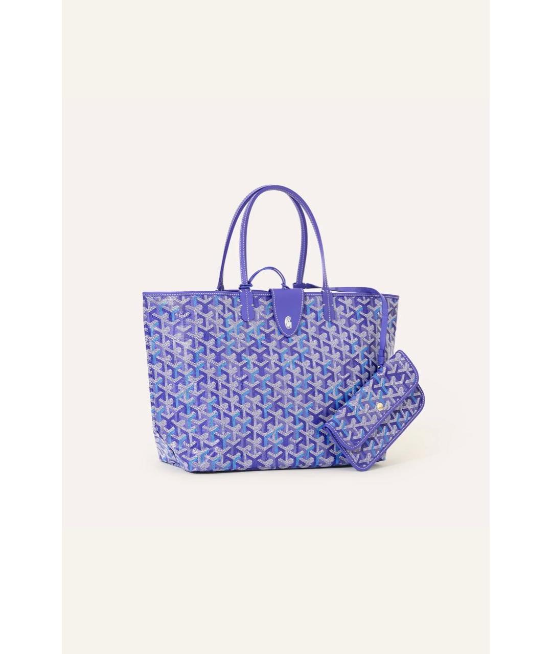 GOYARD Фиолетовая сумка тоут, фото 9