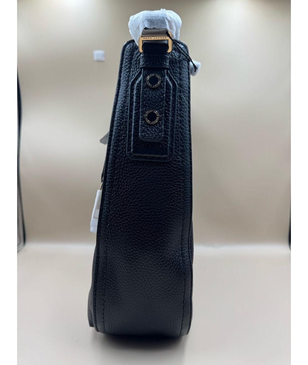 MARC JACOBS Черная кожаная сумка тоут, фото 3