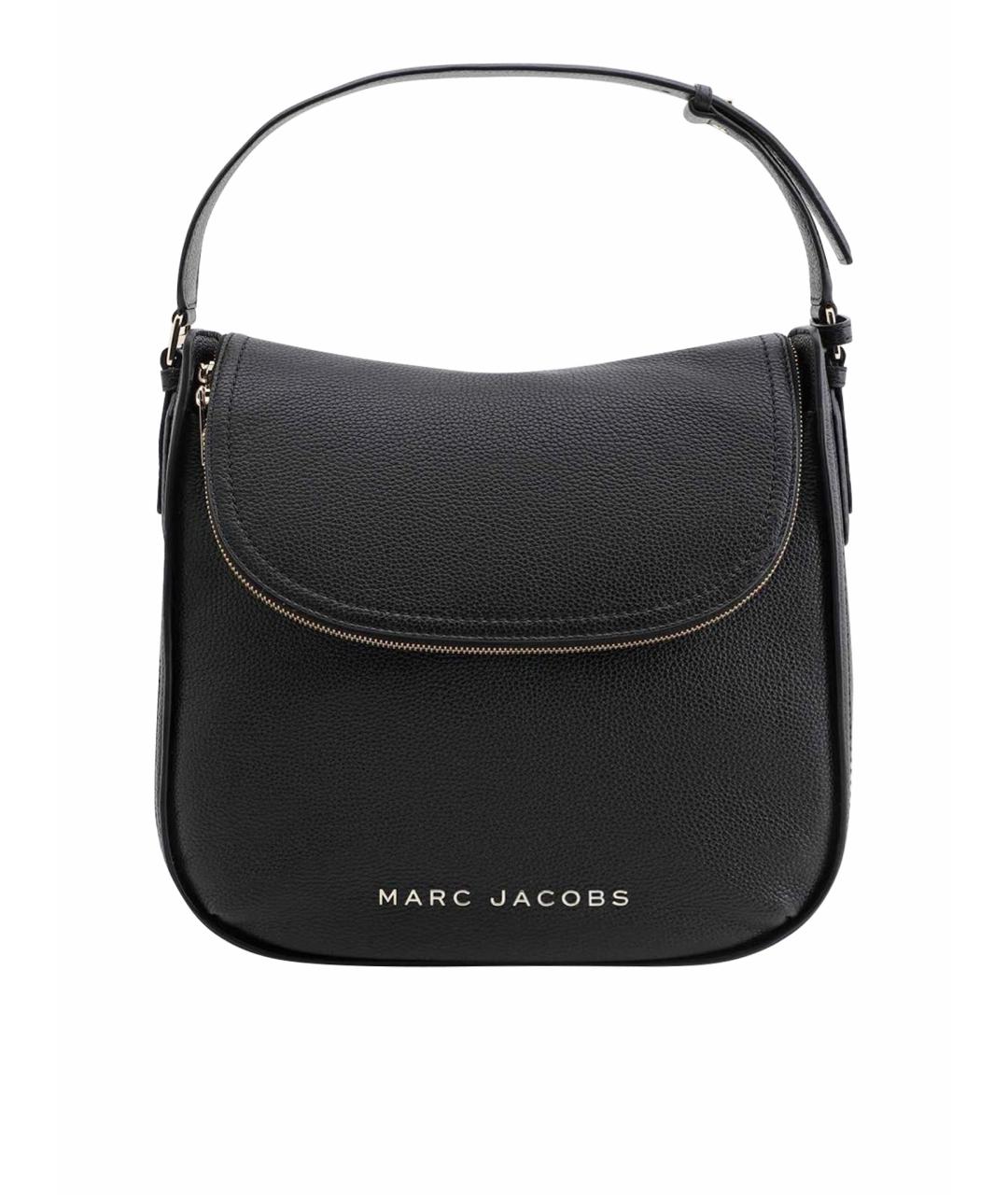 MARC JACOBS Черная кожаная сумка тоут, фото 1