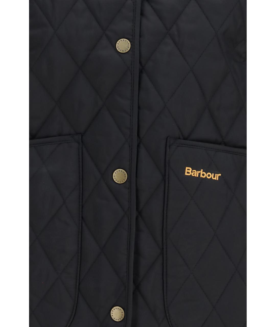 BARBOUR Черная полиамидовая куртка, фото 3