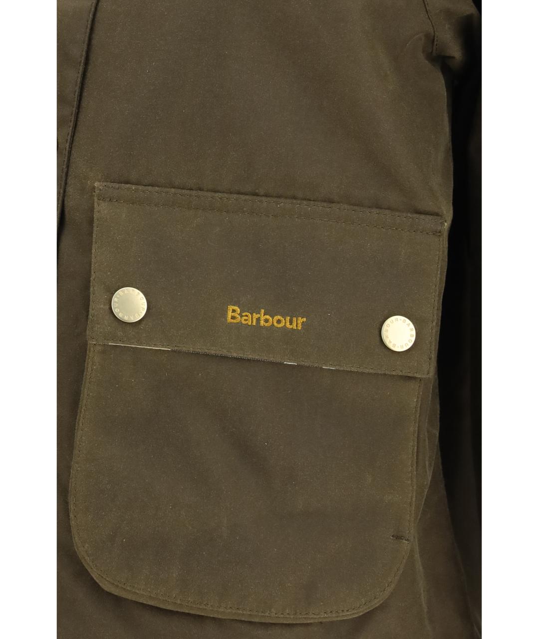 BARBOUR Хаки куртка, фото 3