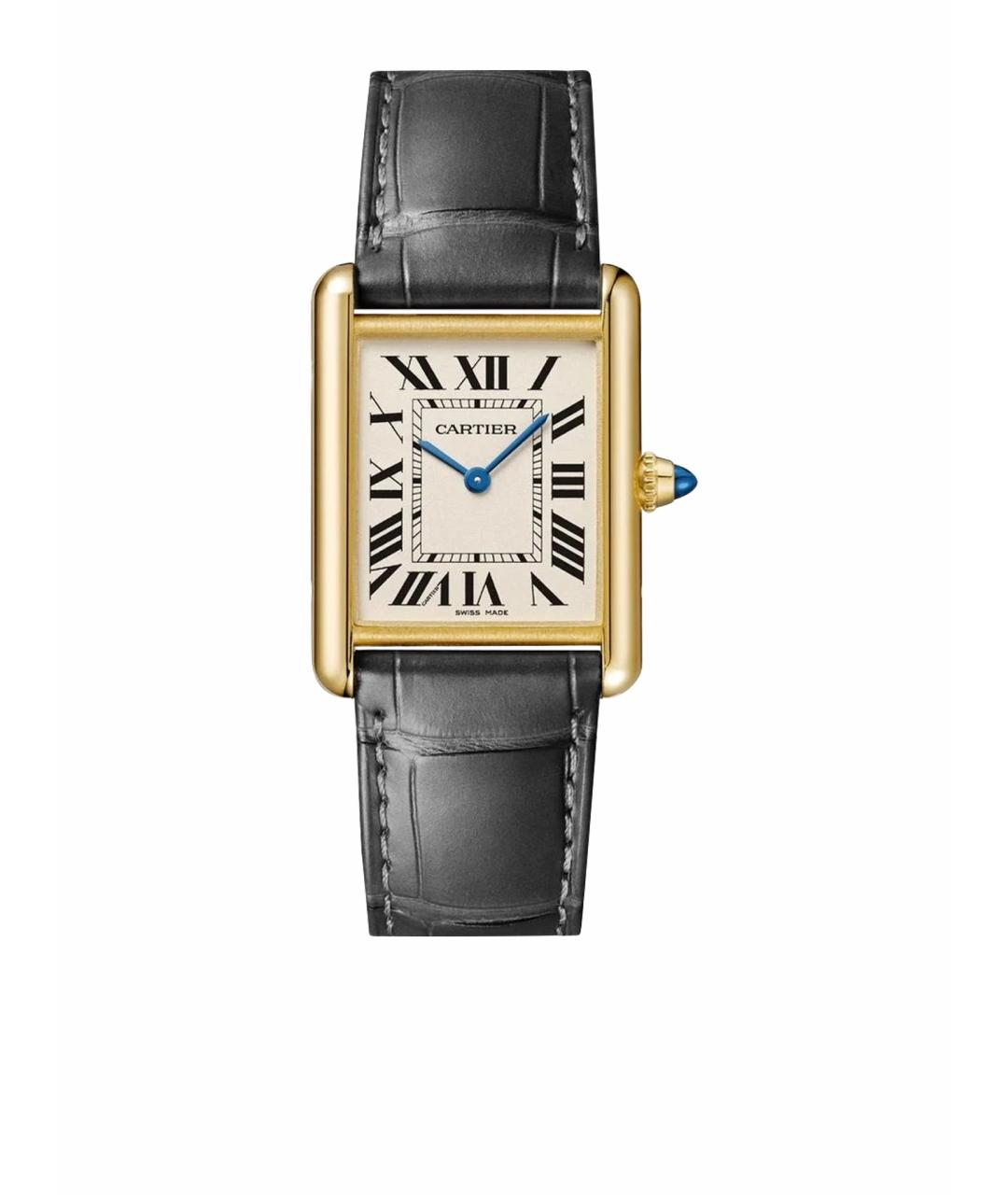 CARTIER Золотые часы из желтого золота, фото 9
