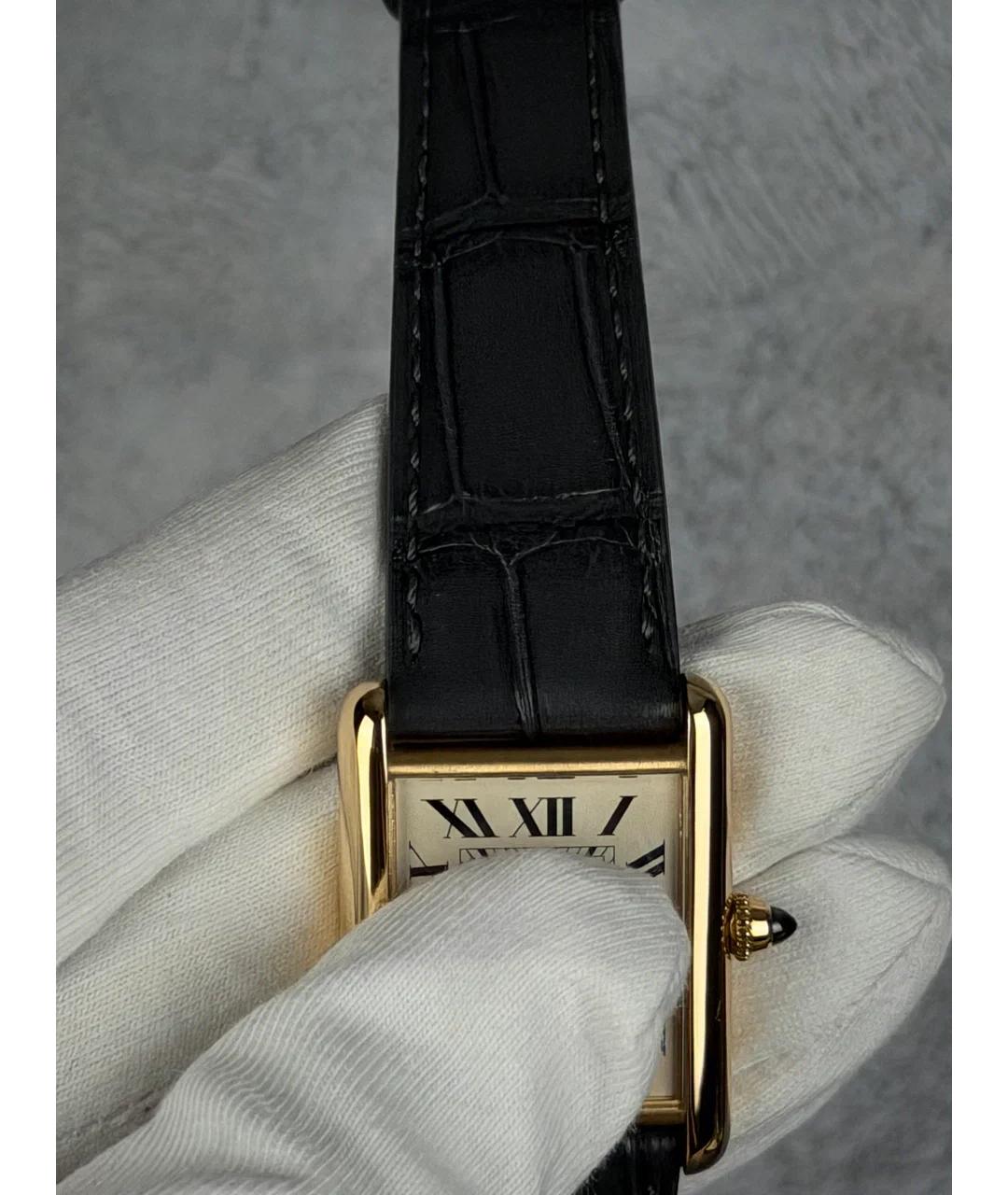 CARTIER Золотые часы из желтого золота, фото 6