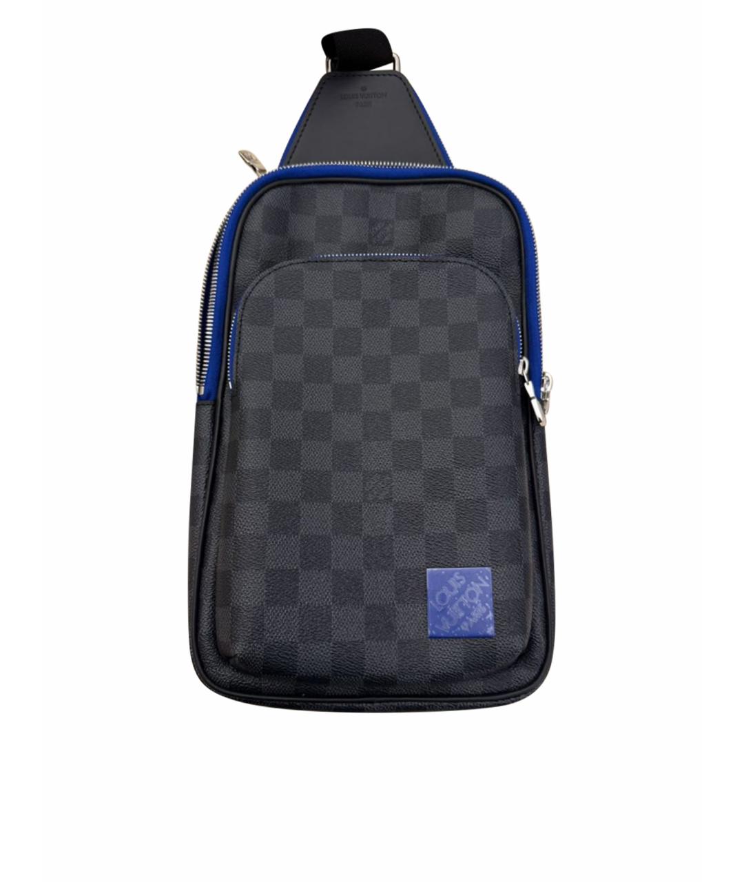 LOUIS VUITTON Серая канва сумка на плечо, фото 1