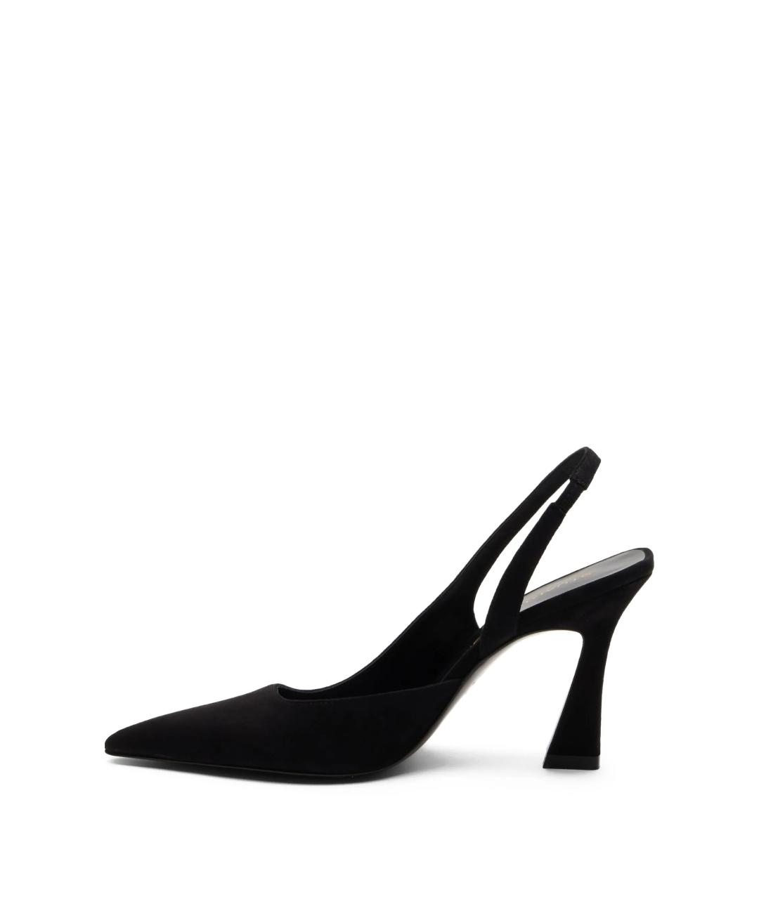 STUART WEITZMAN Черные замшевые туфли, фото 3