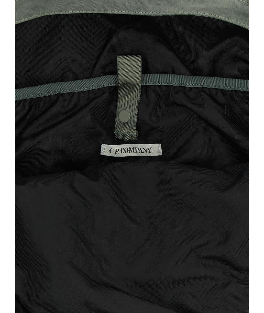 CP COMPANY Зеленый синтетический рюкзак, фото 4